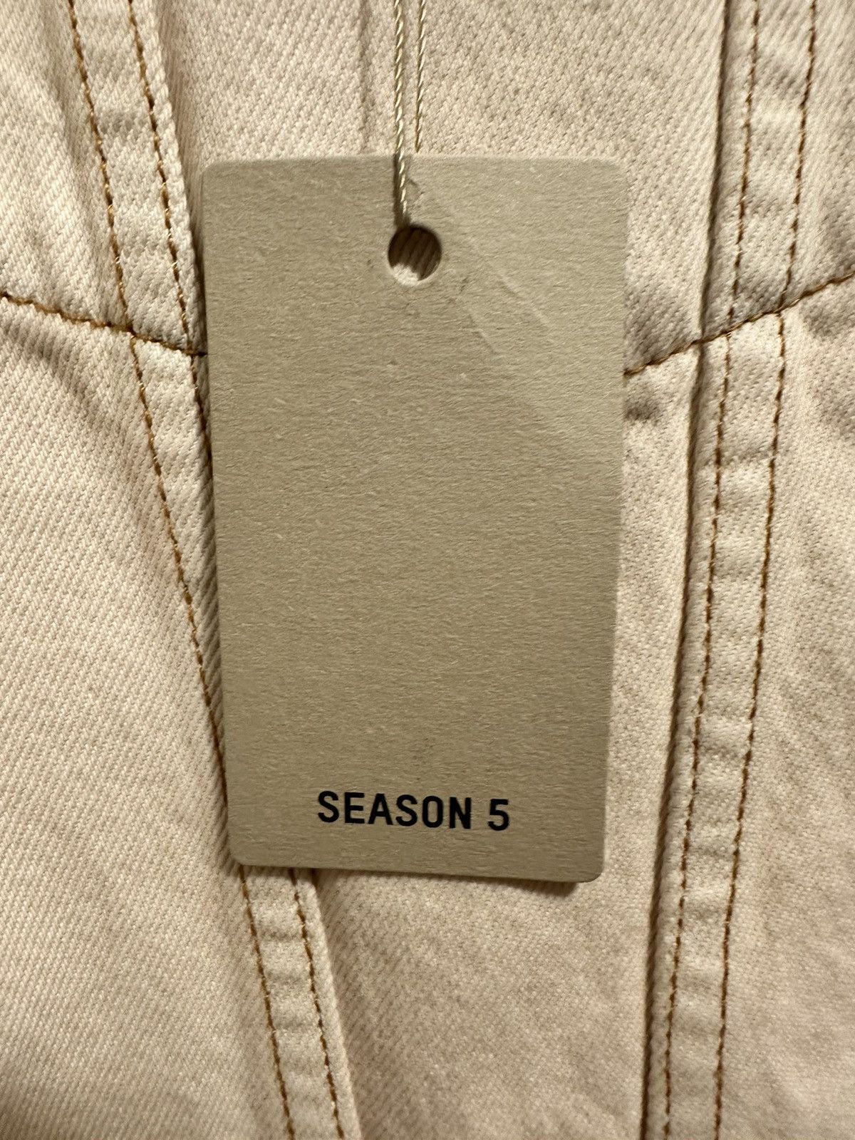 Yeezy Rare Yeezy Season 5 Denim Jacket Size US L / EU 52-54 / 3 - 4 Thumbnail