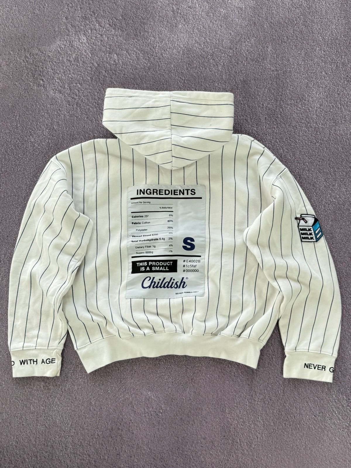 CHILDS Childish Hoodie Baggy Boxy SkateGang Style Y2K Size US S / EU 44-46 / 1 - 1 Thumbnail