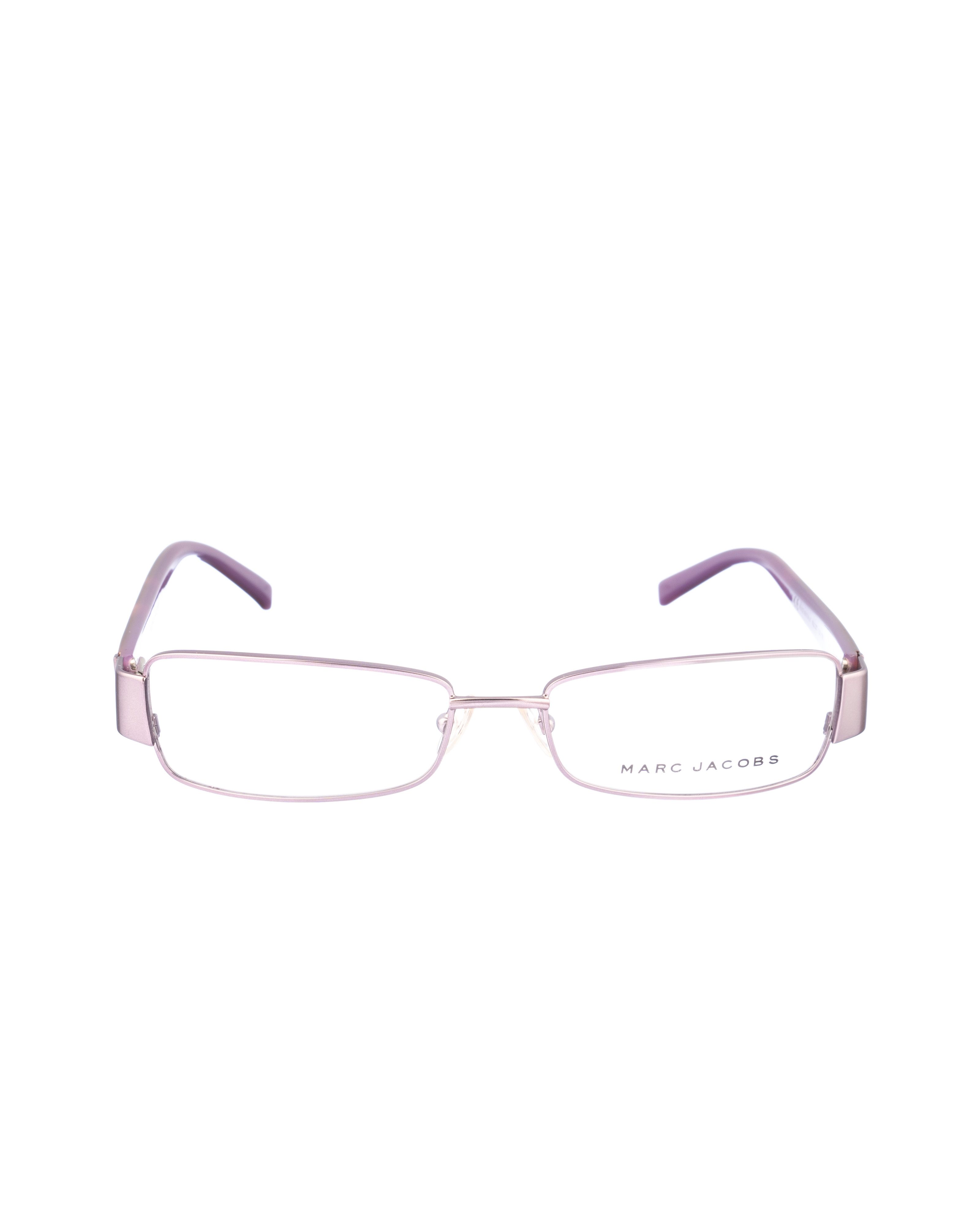 Marc Jacobs Marc Jacobs 00s Violet Havana Rectangular Glasses Size ONE SIZE - 2 Thumbnail