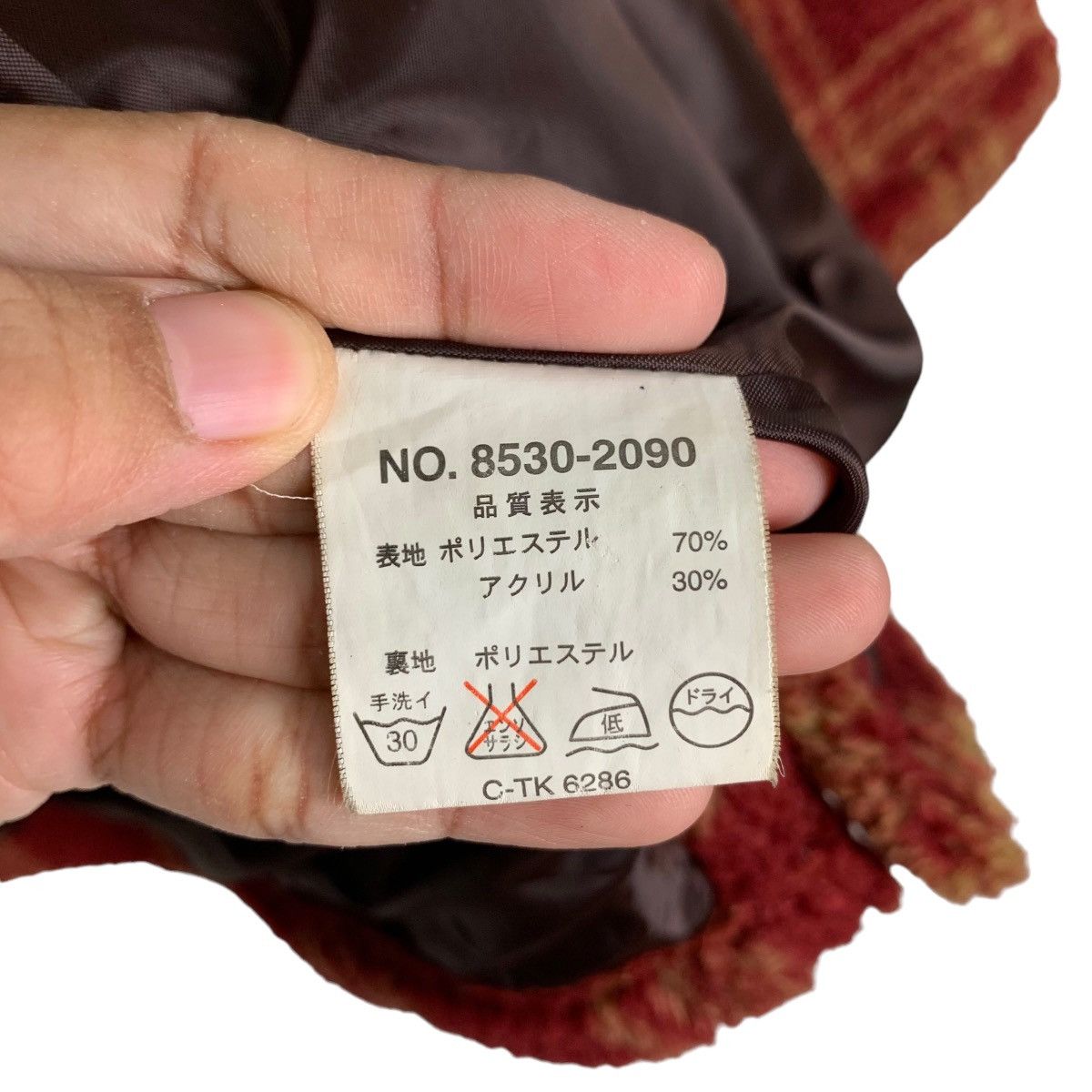 Japanese Brand RALPH ETON Checked Tartan Fleece Flannel Jacket #0610-C28 Size US M / EU 48-50 / 2 - 14 Thumbnail