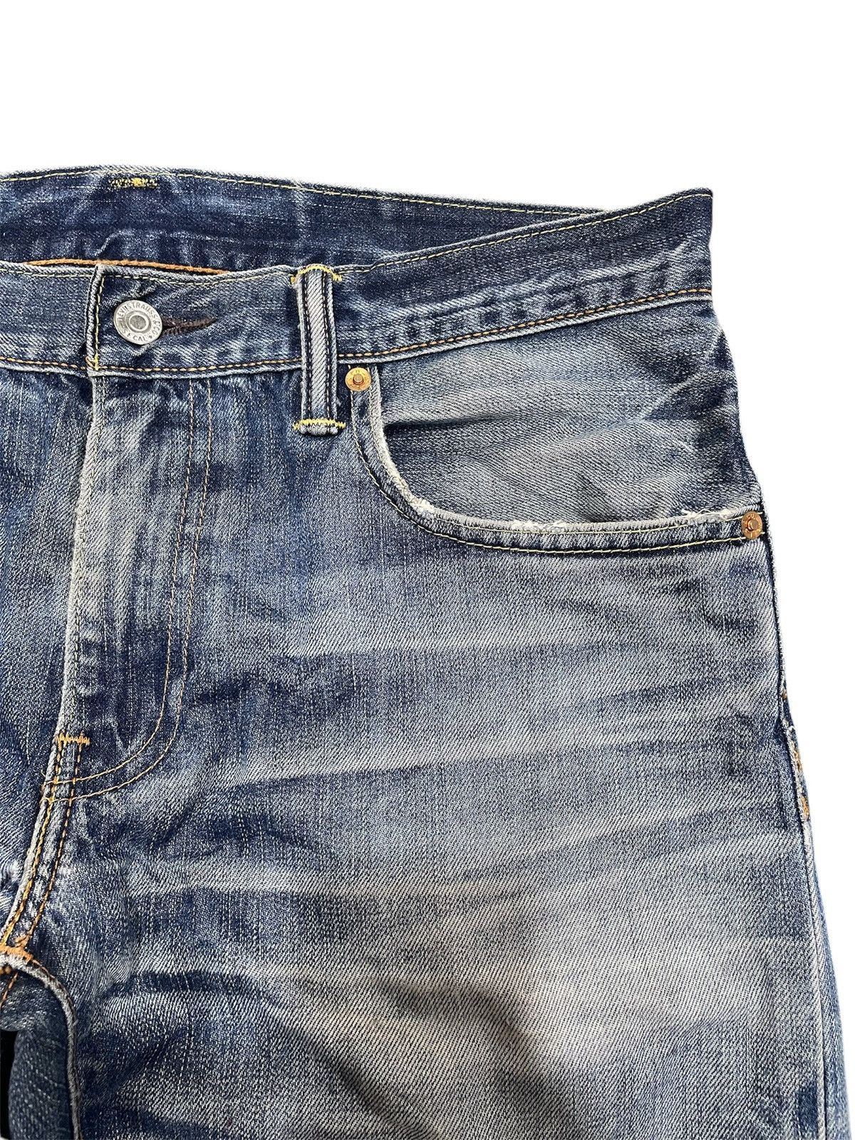 Levi's × Levi's Vintage Clothing Vintage Levi’s 502 Ripped Distressed Denim Size US 32 / EU 48 - 4 Thumbnail