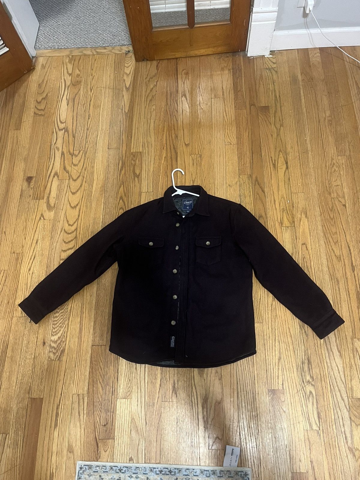 image of Grayers Burgundy Wool Jacket in Red, Men's (Size Medium)