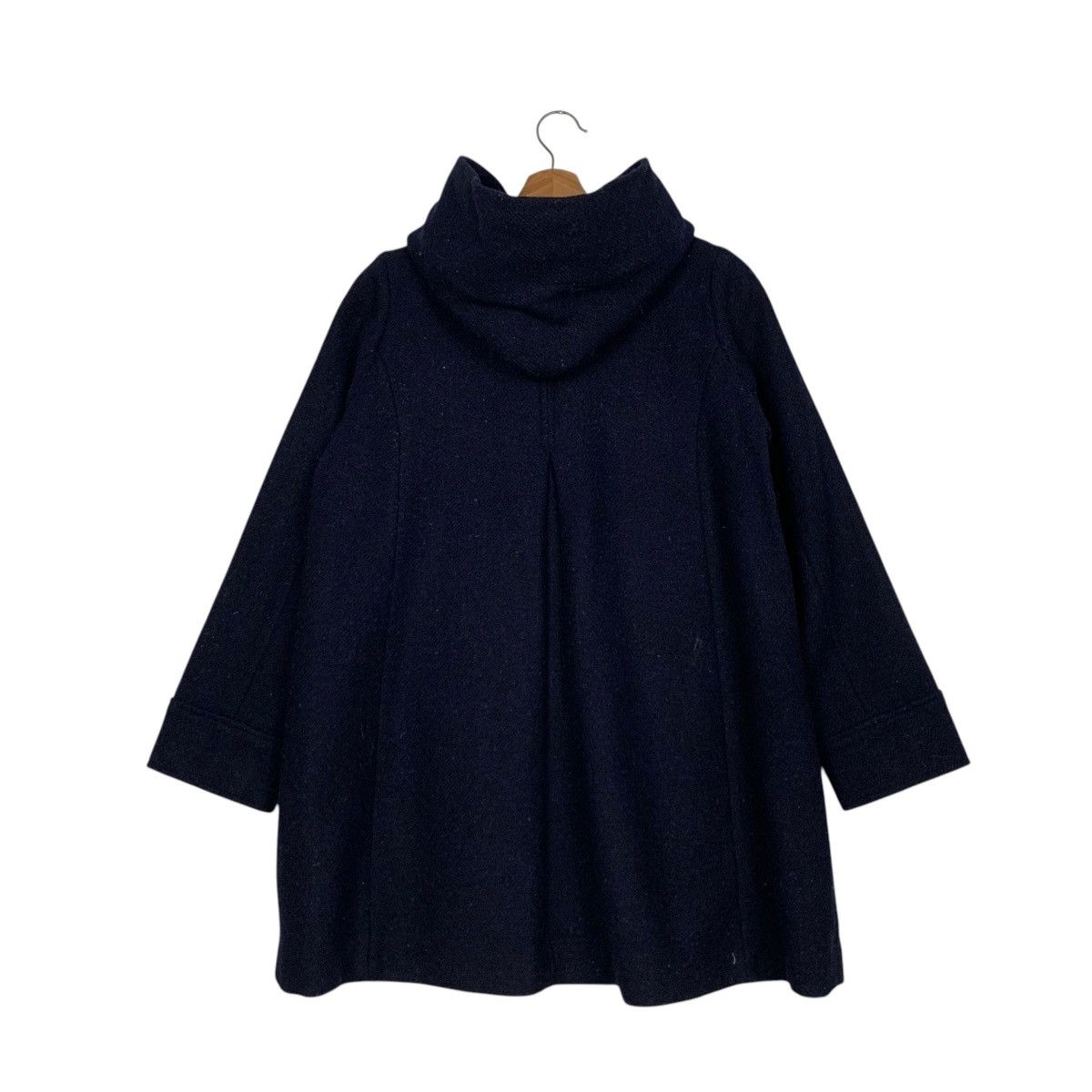 Harris Tweed HARRIS TWEED Wool Hooded Coat Jacket #2694-C121 Size US M / EU 48-50 / 2 - 7 Thumbnail