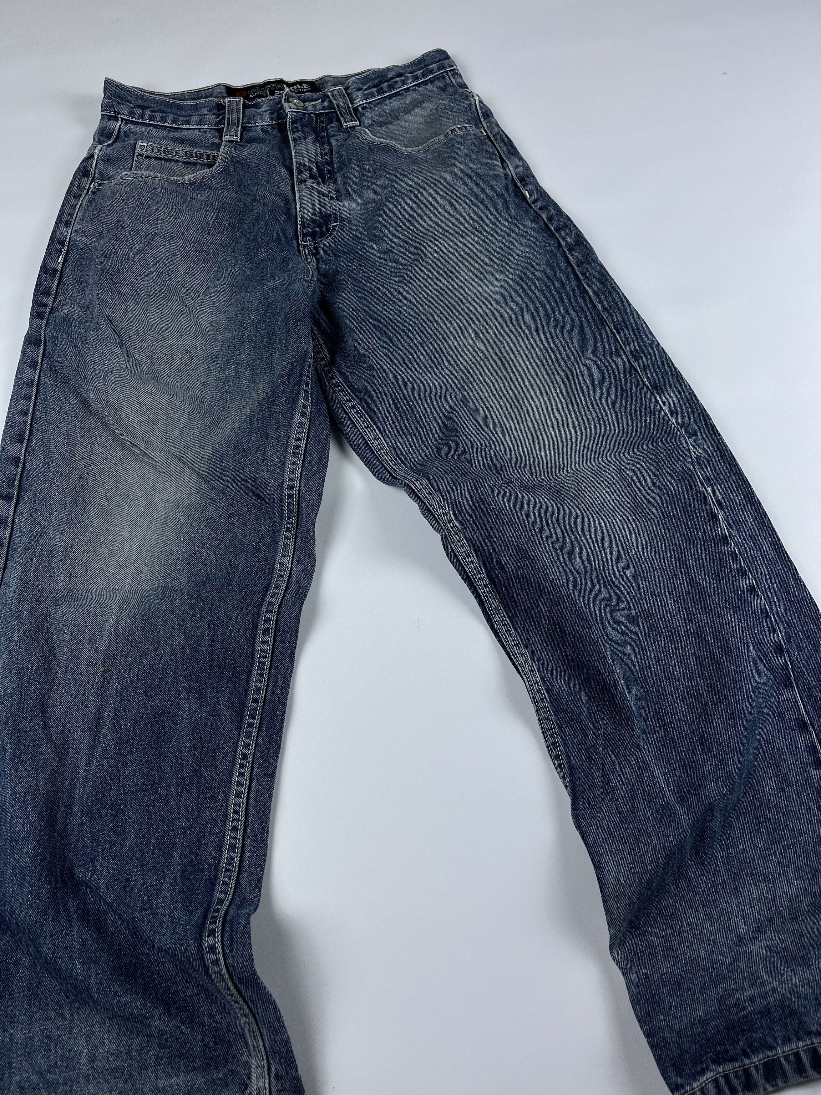 Southpole × Vintage SOUTHPOLE Baggy Vintage Faded Distressed Jean Size US 29 - 4 Thumbnail
