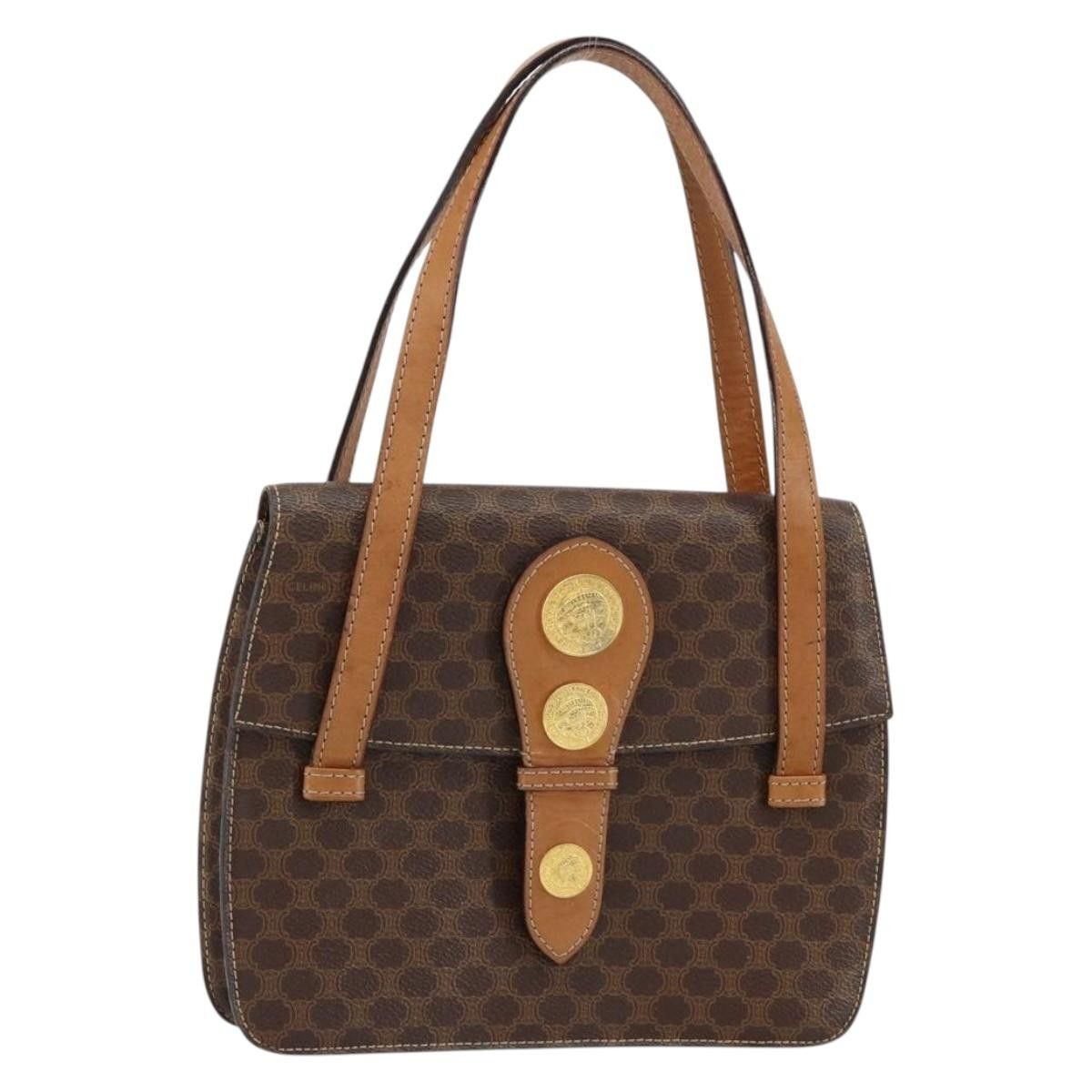 Celine Celine Vintage Macadam Canvas and Leather Size ONE SIZE - 1 Thumbnail