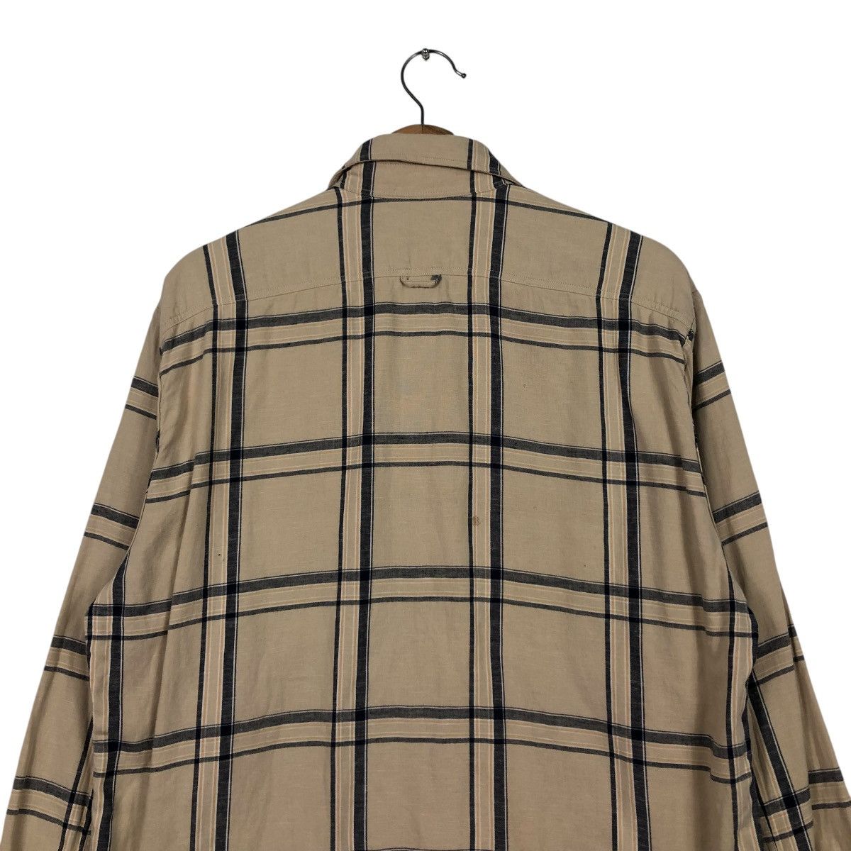 Japanese Brand 🔥VINTAGE REVERSIBLE FLANNEL JACKET LACOSTE TARTAN DESIGN Size US M / EU 48-50 / 2 - 11 Thumbnail