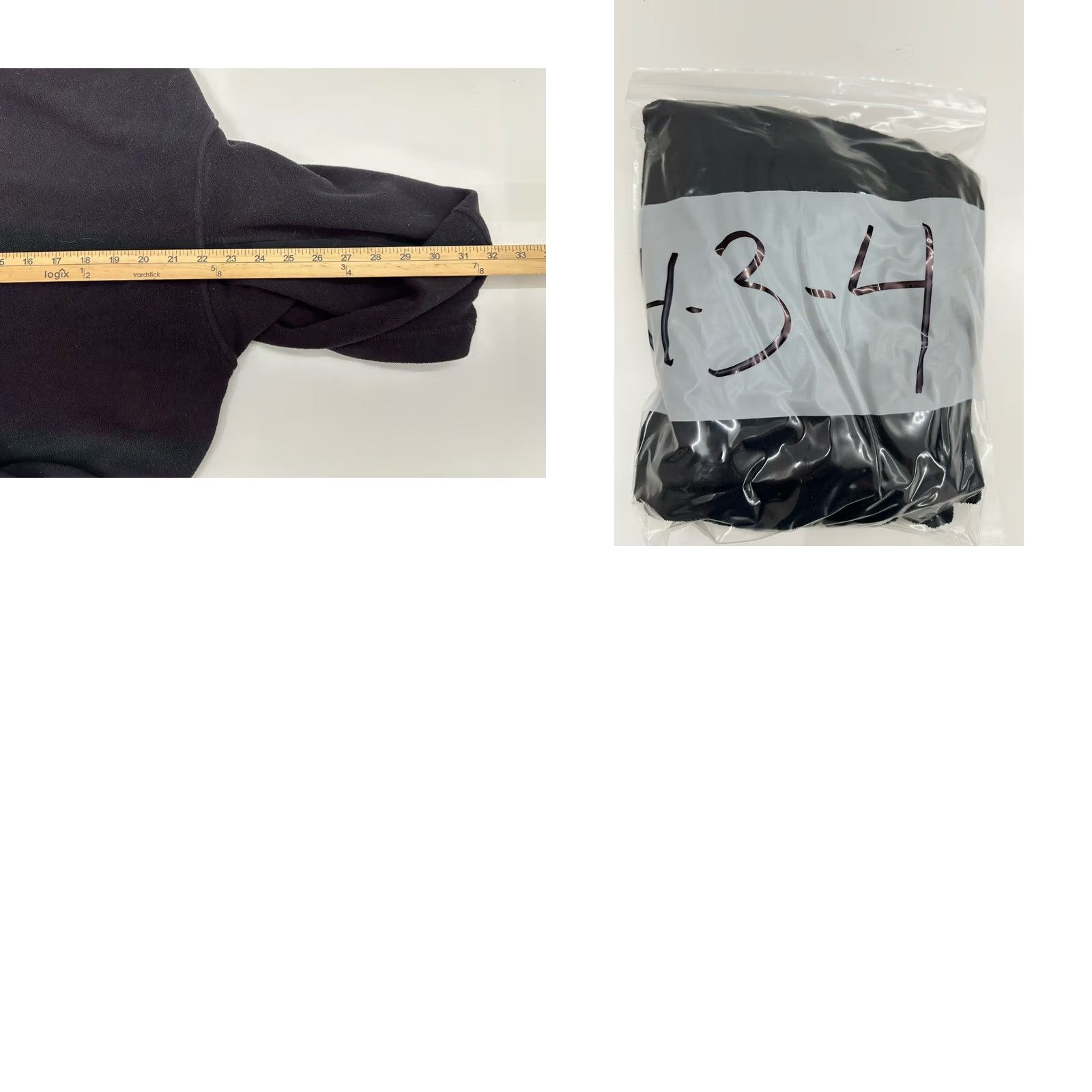 Avia Avia Womens Jacket XL Black Zip Up Hooded Malden Mills Polar Fleece 90s Size XL / US 12-14 / IT 48-50 - 9 Thumbnail