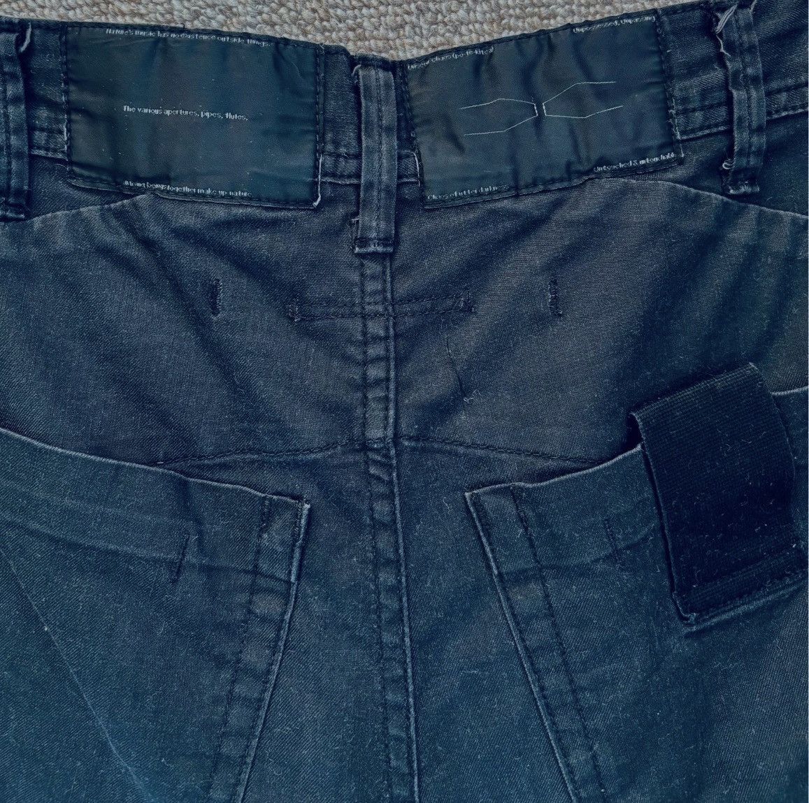 Julius Julius_7 [sefiroth;] SS16 – stretch denim drop crotch pants Size US 32 / EU 48 - 6 Thumbnail