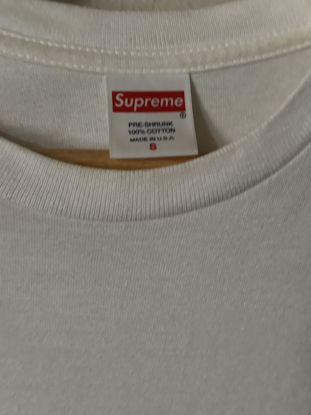 Supreme × Thrasher Supreme Trasher Tee White Size US S / EU 44-46 / 1 - 4 Thumbnail