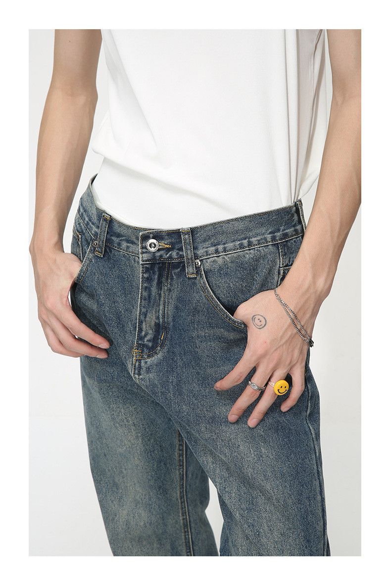 Japanese Brand × Jean Loose retro mid-high waist bootcut jeans Size US 32 / EU 48 - 6 Thumbnail