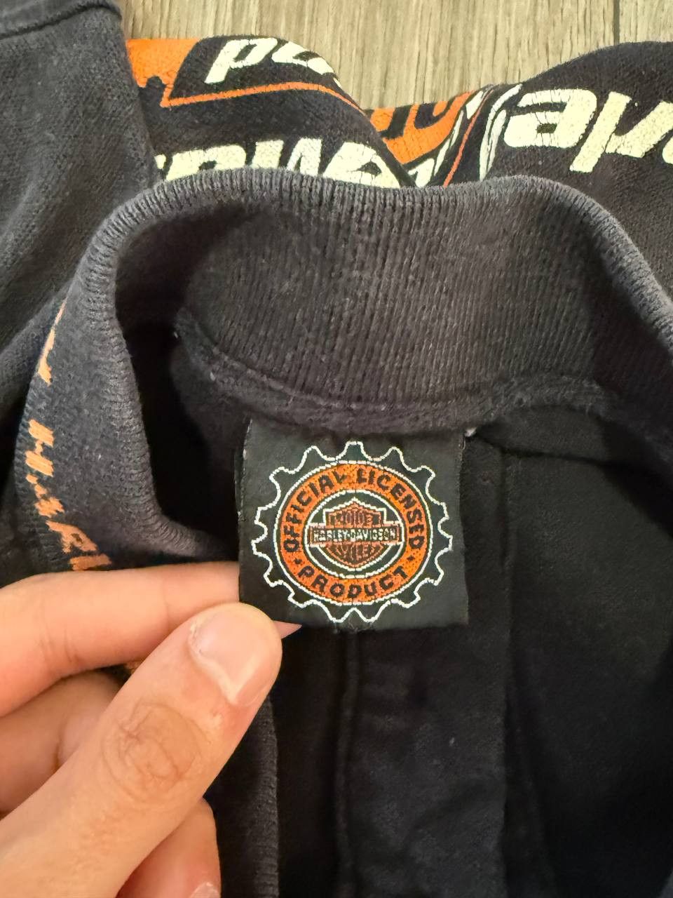 Harley Davidson × Vintage Vintage Polo HARLEY DAVIDSON AUCKLAND NEW ZEALAND XL Size US XL / EU 56 / 4 - 4 Thumbnail