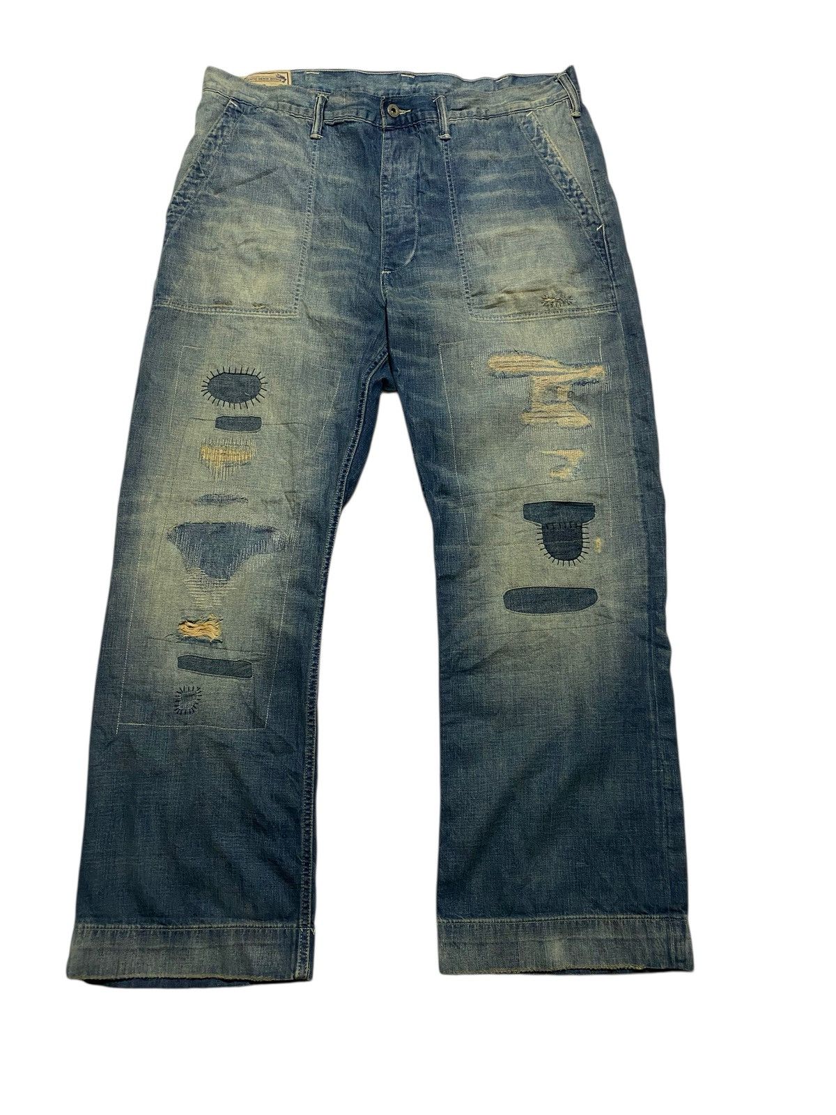 RRL Ralph Lauren × Vintage Rare! 🔥 90s RRL Ralph Lauren Indigo