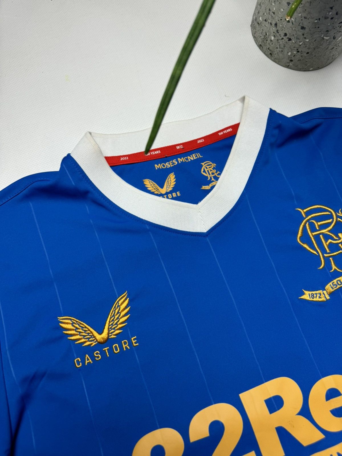 Castore Rare vintage Castore Rangers jersey #16 Ramsey y2k Size US M / EU 48-50 / 2 - 6 Thumbnail