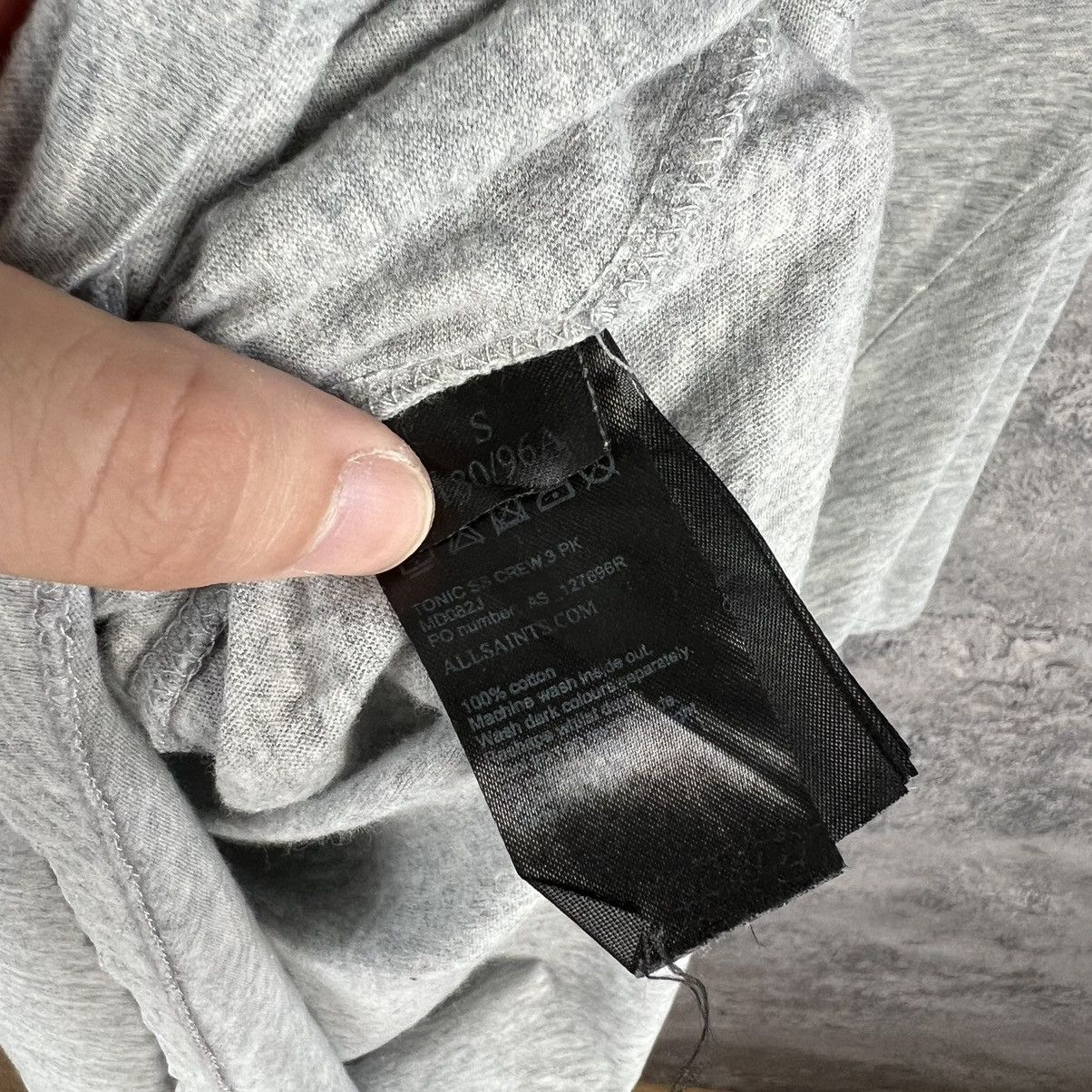 Allsaints Allsaints Vintage Basic Tee Size US S / EU 44-46 / 1 - 3 Thumbnail