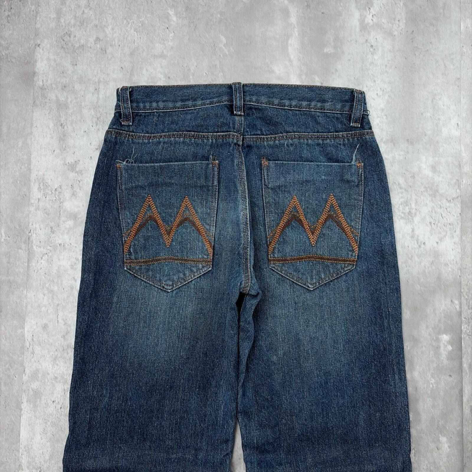Sean John Y2K Blue Sean John Grunge Baggy Skater Denim Jeans Size 27" / US 4 / IT 40 - 3 Thumbnail