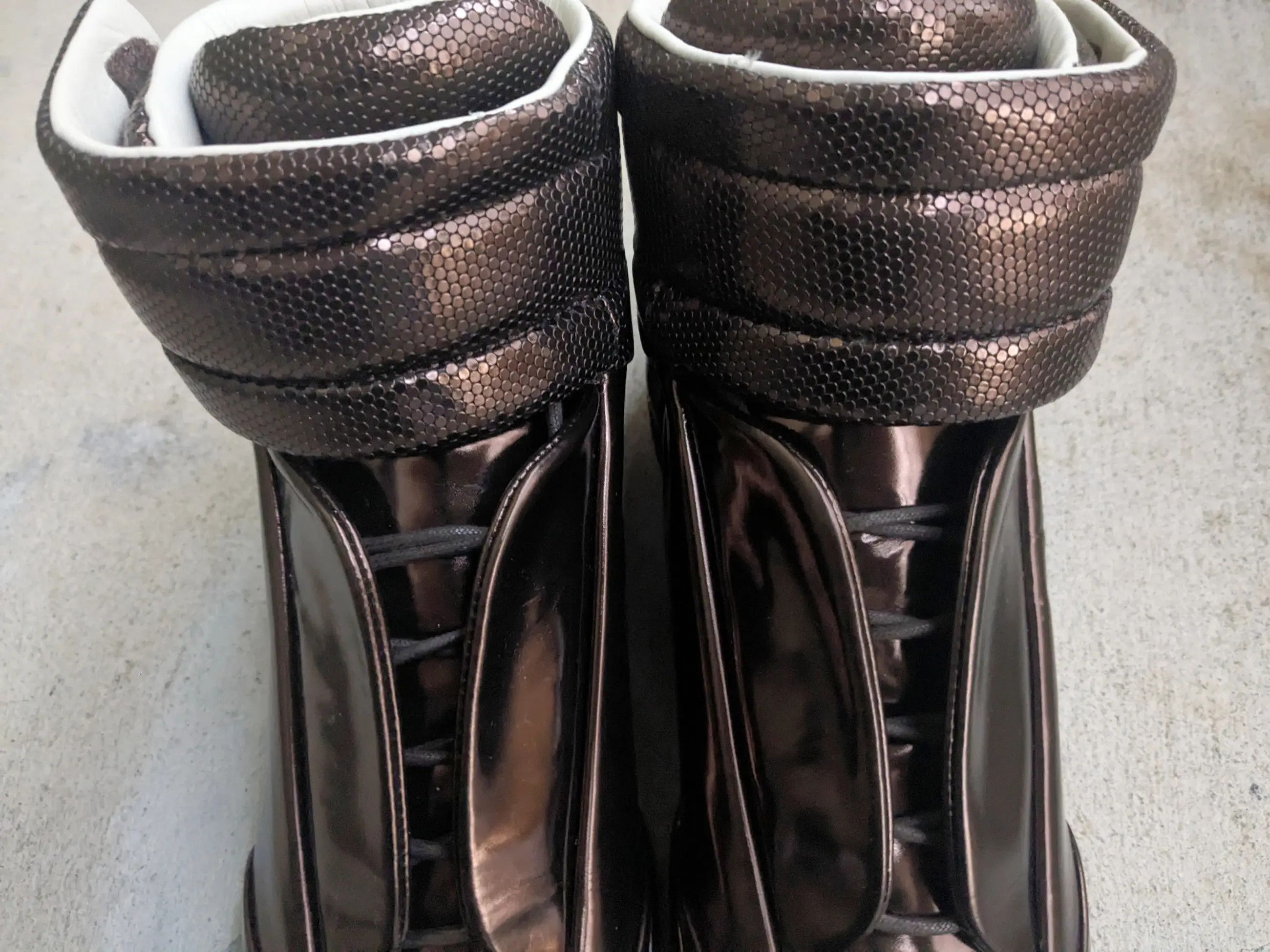 Maison Margiela Maison Margiela Brown 8 41 Metallic High Tops Leather Size US 8 / EU 41 - 6 Thumbnail