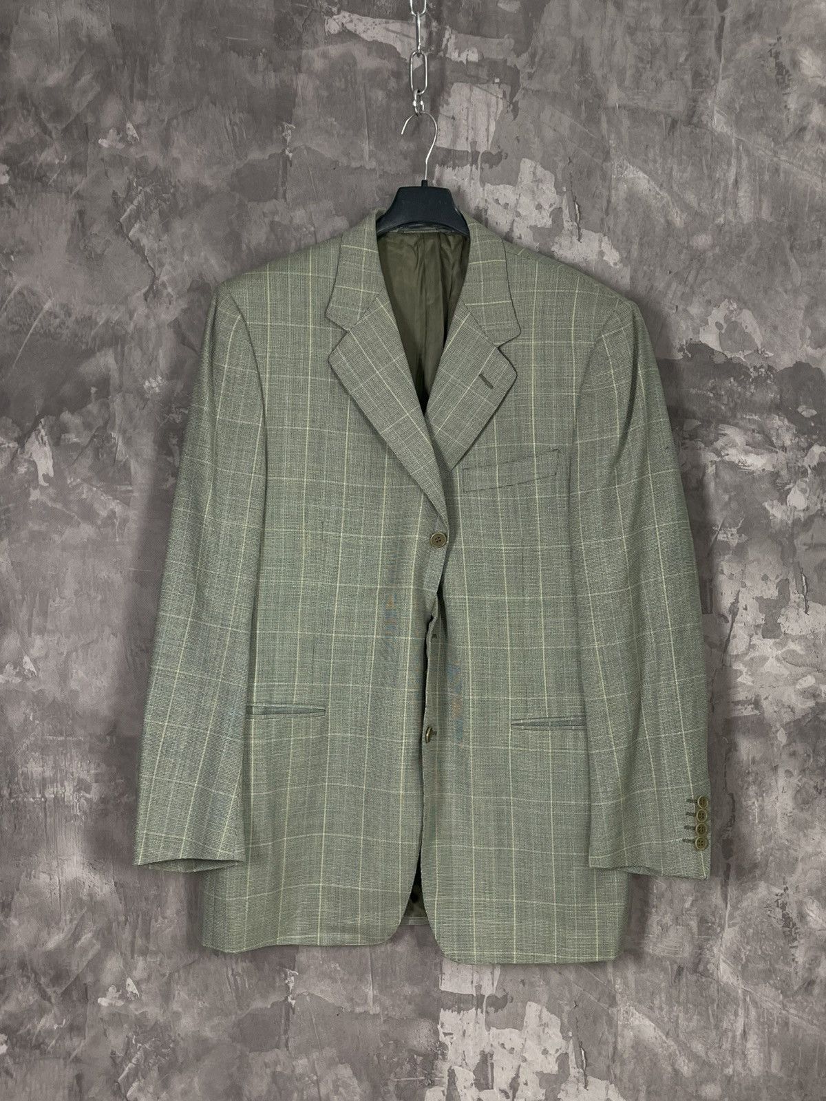 Canali Canali Vintage Luxury Italian Blazer Jacket Size 52R - 1 Thumbnail