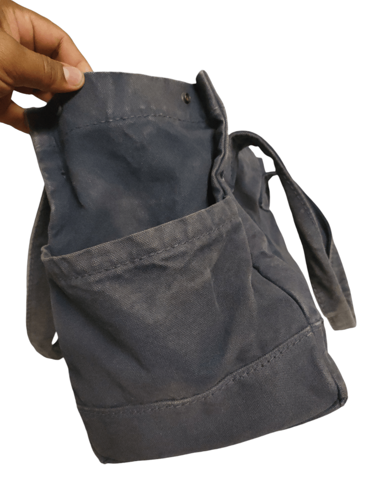 Kapital KAPITAL CANVAS TOTE BAG BLUE DISTRESSED Size ONE SIZE - 4 Thumbnail