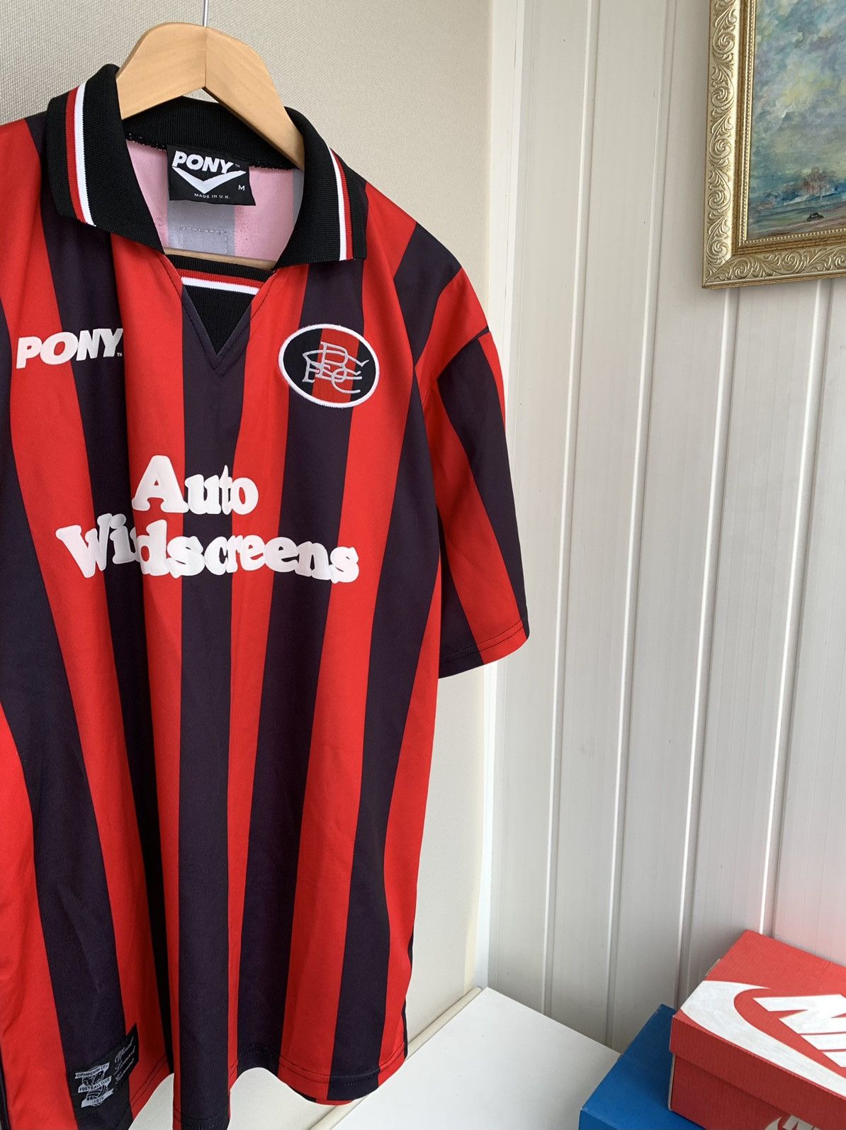 PONY Pony Birmingham City 1996-1997 Away Soccer Jersey Size M Size US M / EU 48-50 / 2 - 2 Thumbnail