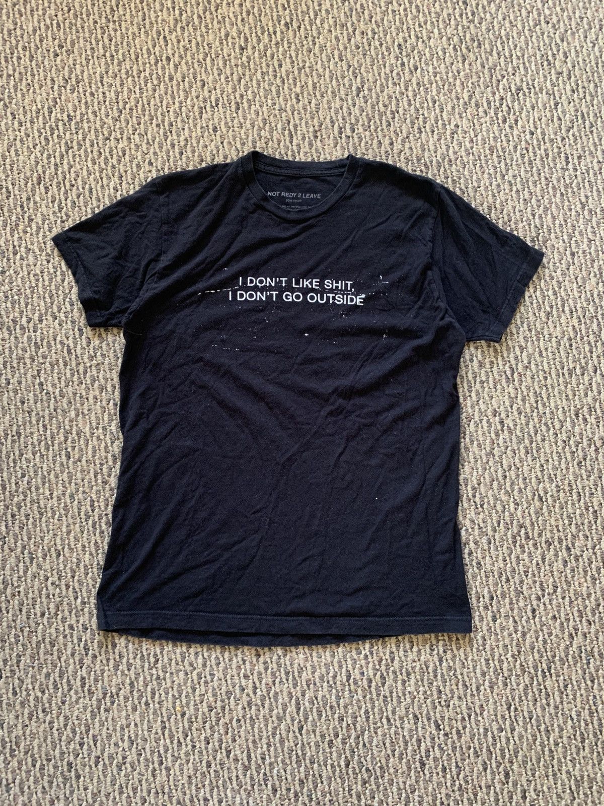 RARE 2015 Earl Sweatshirt Not Redy 2 Leave Tour Tee