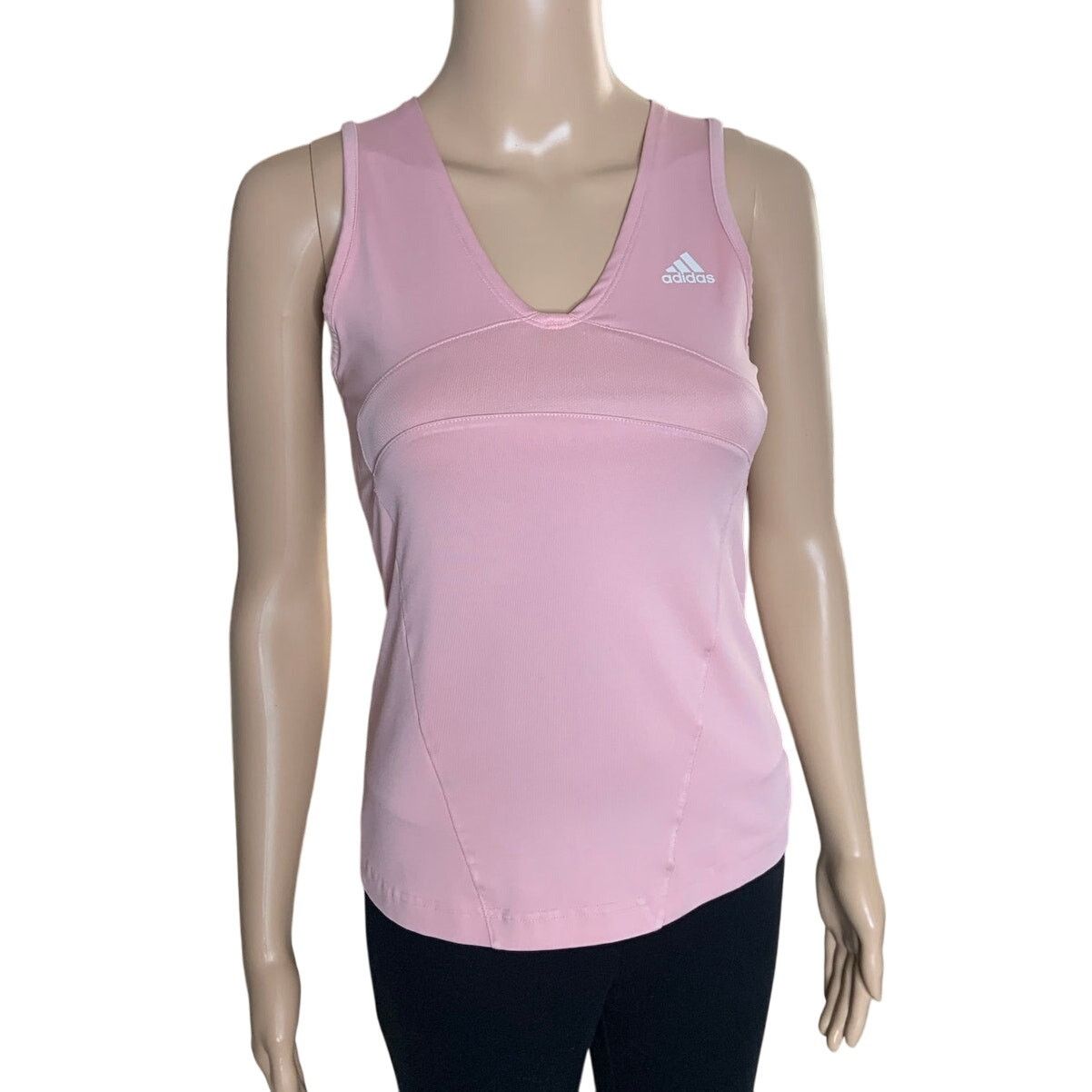 Adidas Adidas Women's Small Workout Training Vest Tank Top Pink Size S / US 4 / IT 40 - 8 Thumbnail