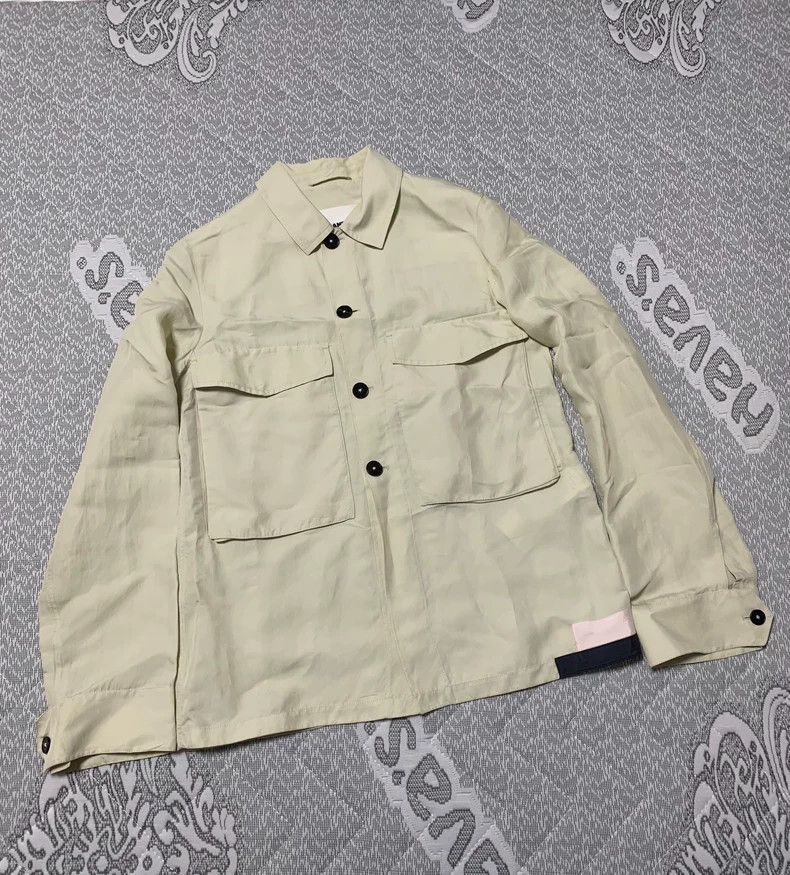 Jil Sander Jil Sander Silk Blend Shirt in Beige- DMC Size US XS / EU 42 / 0 - 1 Thumbnail