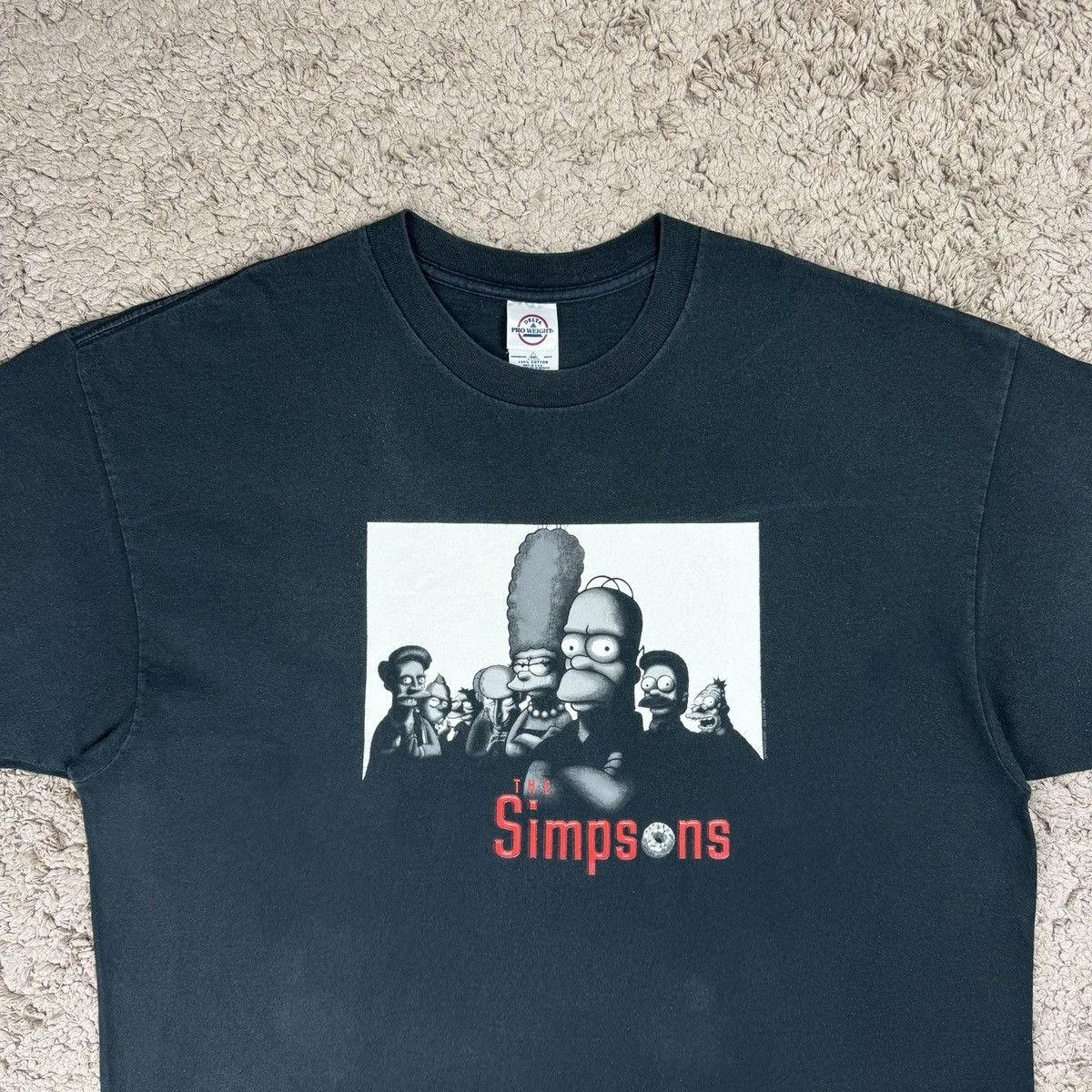 The Simpsons Vintage "The Simpsons" "The Sopranos" Parody T-shirt Size US XXL / EU 58 / 5 - 5 Thumbnail