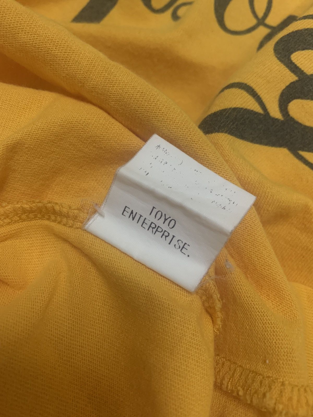 Japanese Brand × Sugar Cane × Toyo Enterprises Vintage Brand Sugar Cane Toyo Enterprise T-shirt 1990s Size US M / EU 48-50 / 2 - 9 Thumbnail