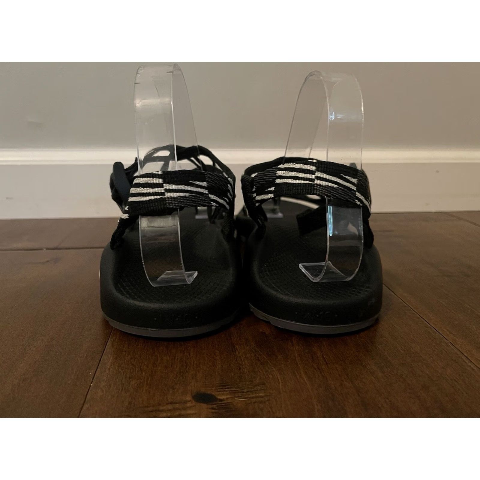 Chaco Chaco Sandals Zx/3 Classic Scatter Black White Toe Loop Hiking Women's 10 Size US 10 / IT 40 - 5 Thumbnail