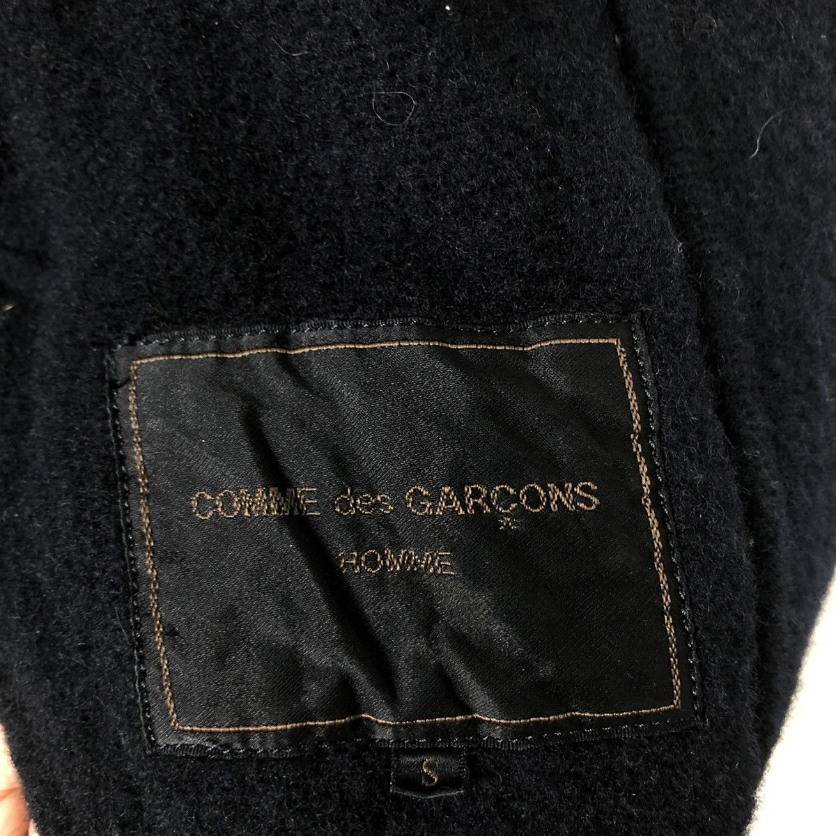 Comme des Garcons 🔥VINTAGE AD1996 COMME DES GARCONS HOMME LONG JACKET WOOL Size US S / EU 44-46 / 1 - 21 Thumbnail