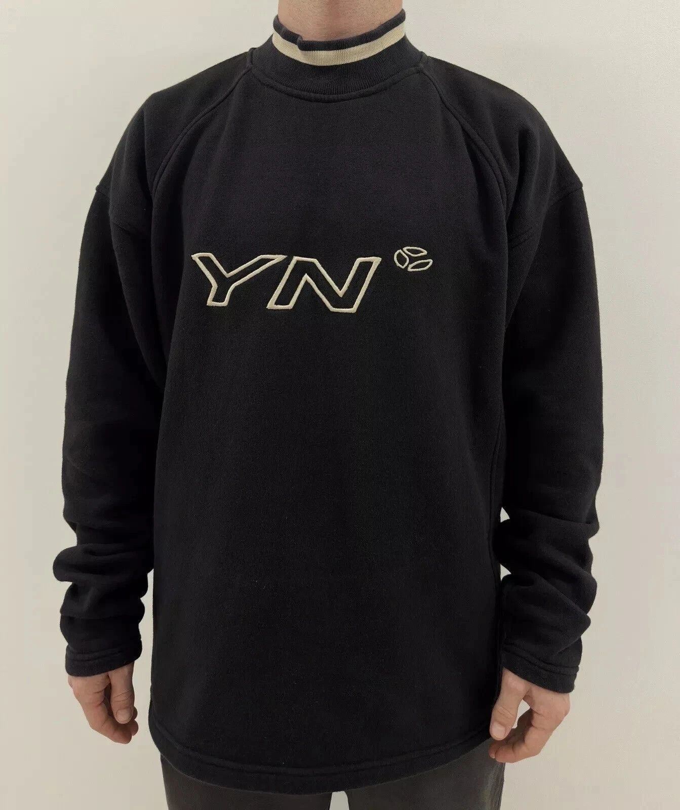 Vintage VINTAGE 2000s Y2k YANNICK NOAH YN SWEATSHIRT TENNIS MENS Size US L / EU 52-54 / 3 - 3 Thumbnail