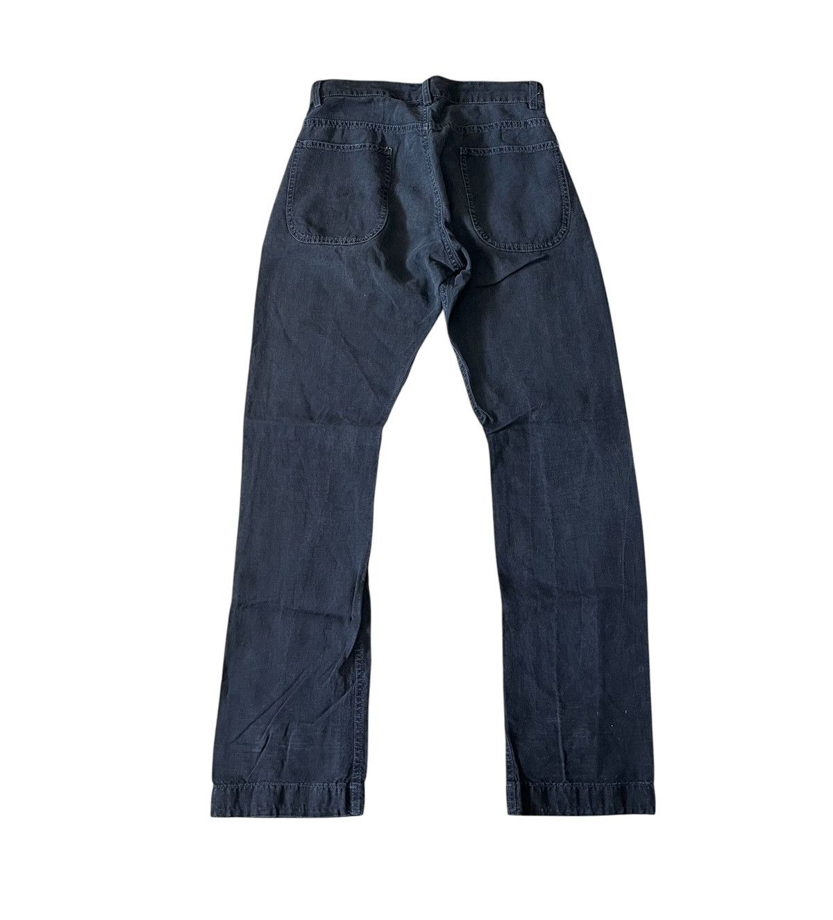 Yohji Yamamoto TAX FREE 🇺🇸 Vintage yohji yamamoto y’s washed linen trousers Size US 28 / EU 44 - 5 Thumbnail