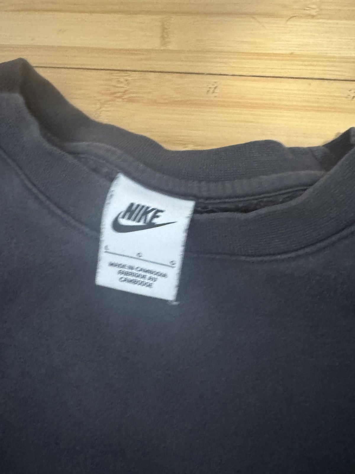 Nike Nike Grey Crewneck Vintage Size US L / EU 52-54 / 3 - 4 Thumbnail