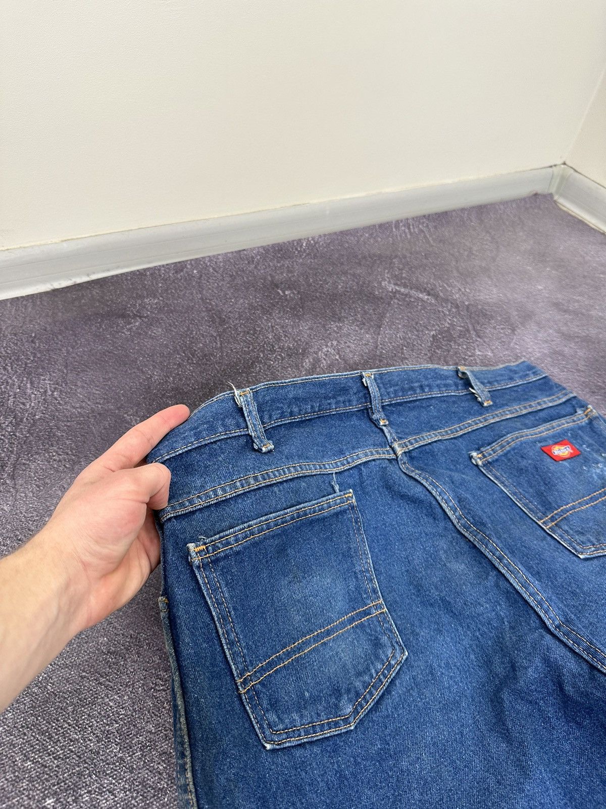 Dickies Vintage Dickies Baggy Distressed Opium Faded USA Work Jeans Size US 42 / EU 58 - 7 Thumbnail