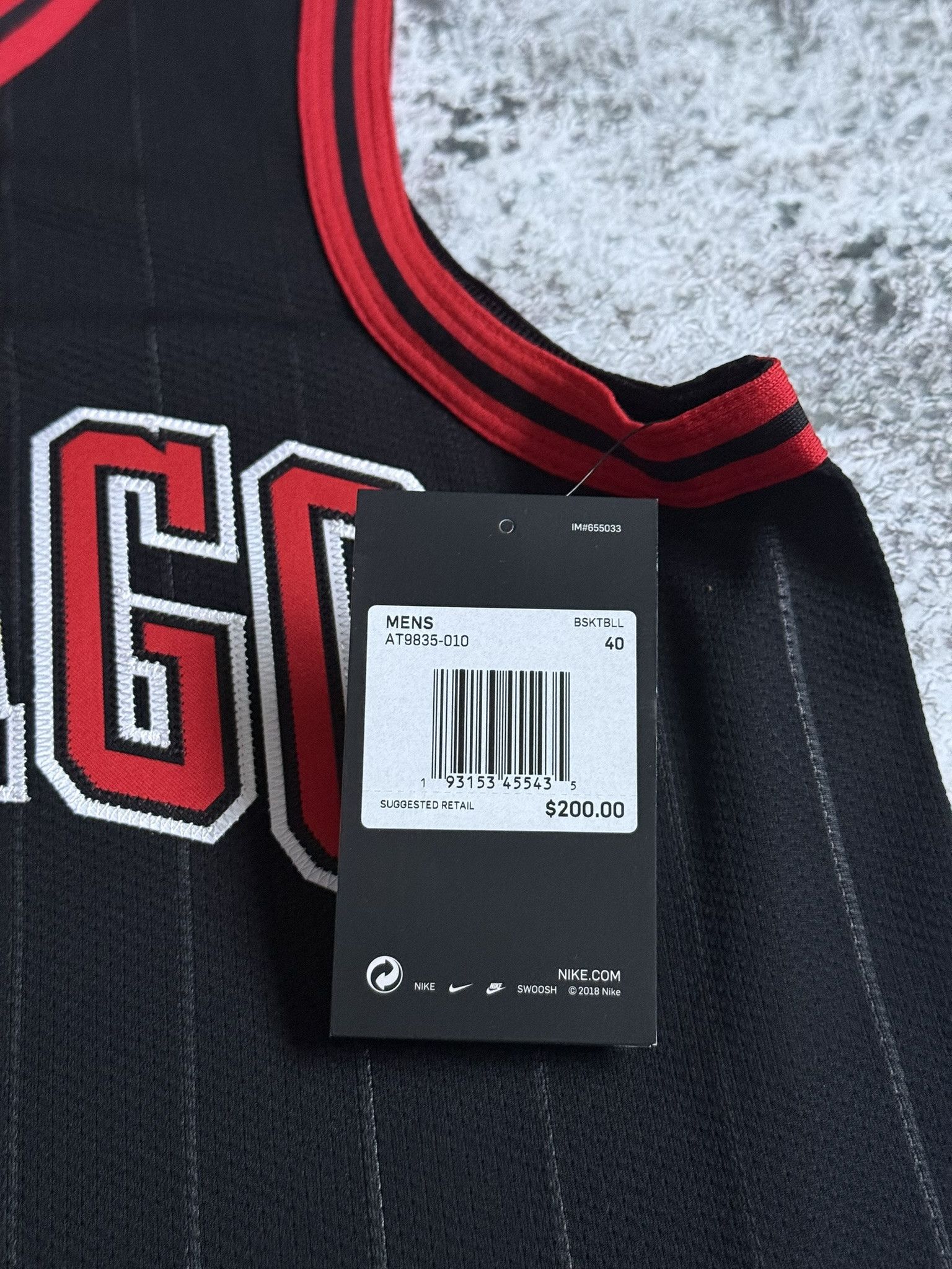 Nike CHICAGO BULLS VAPORKNIT NIKE JERSEY BASKETBALL S Size US S / EU 44-46 / 1 - 4 Thumbnail
