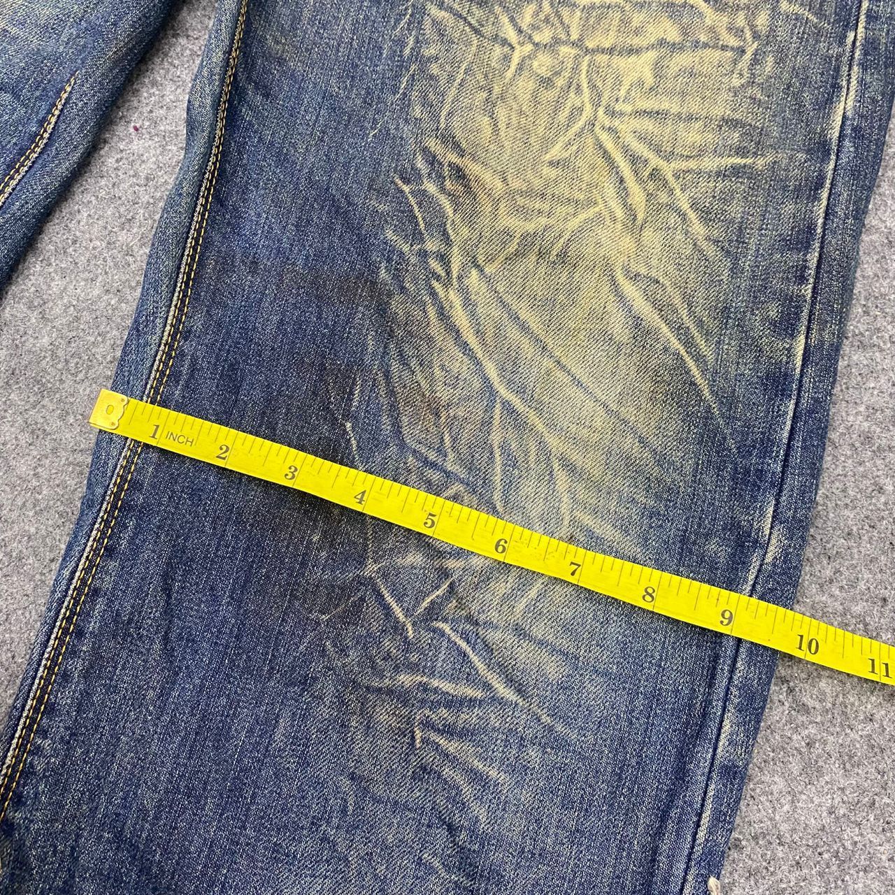 If Six Was Nine 💥Best Offer💥Vintage Bal Distressed Denim Size US 32 / EU 48 - 8 Thumbnail