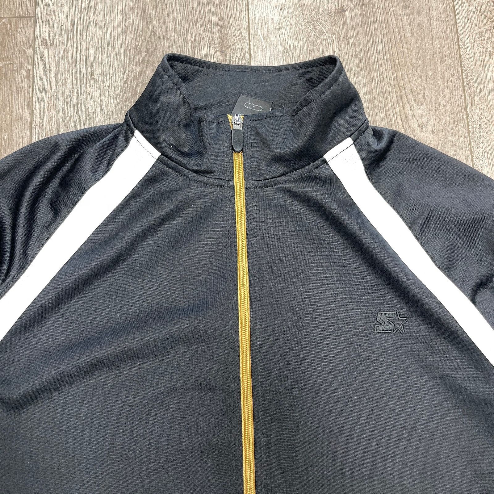 Starter Starter polyester black track full zip jacket size Large L Size US L / EU 52-54 / 3 - 5 Thumbnail