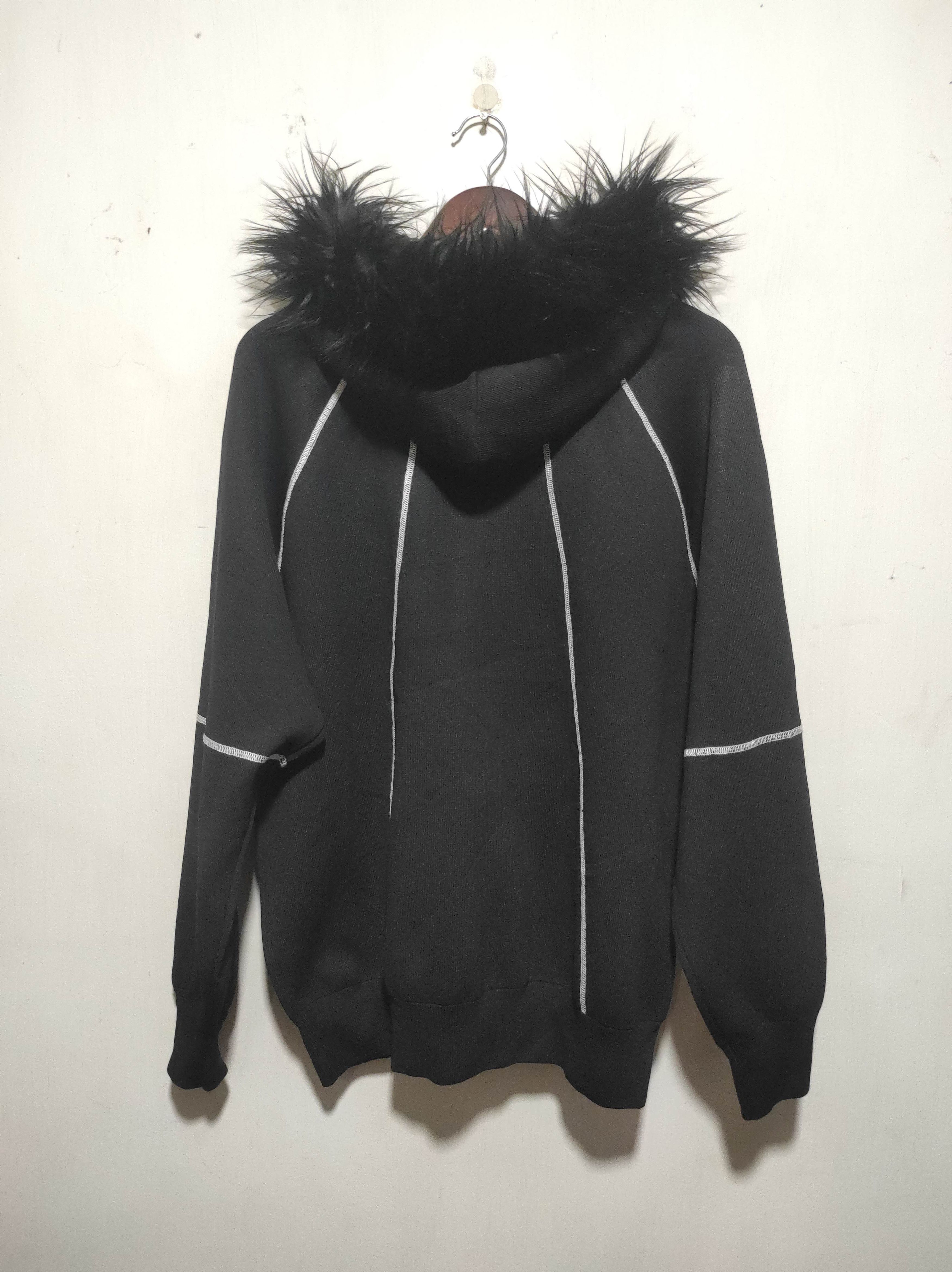 If Six Was Nine Aletk black Fur Hoodie LGB IfSixWasNine style Size US M / EU 48-50 / 2 - 10 Thumbnail