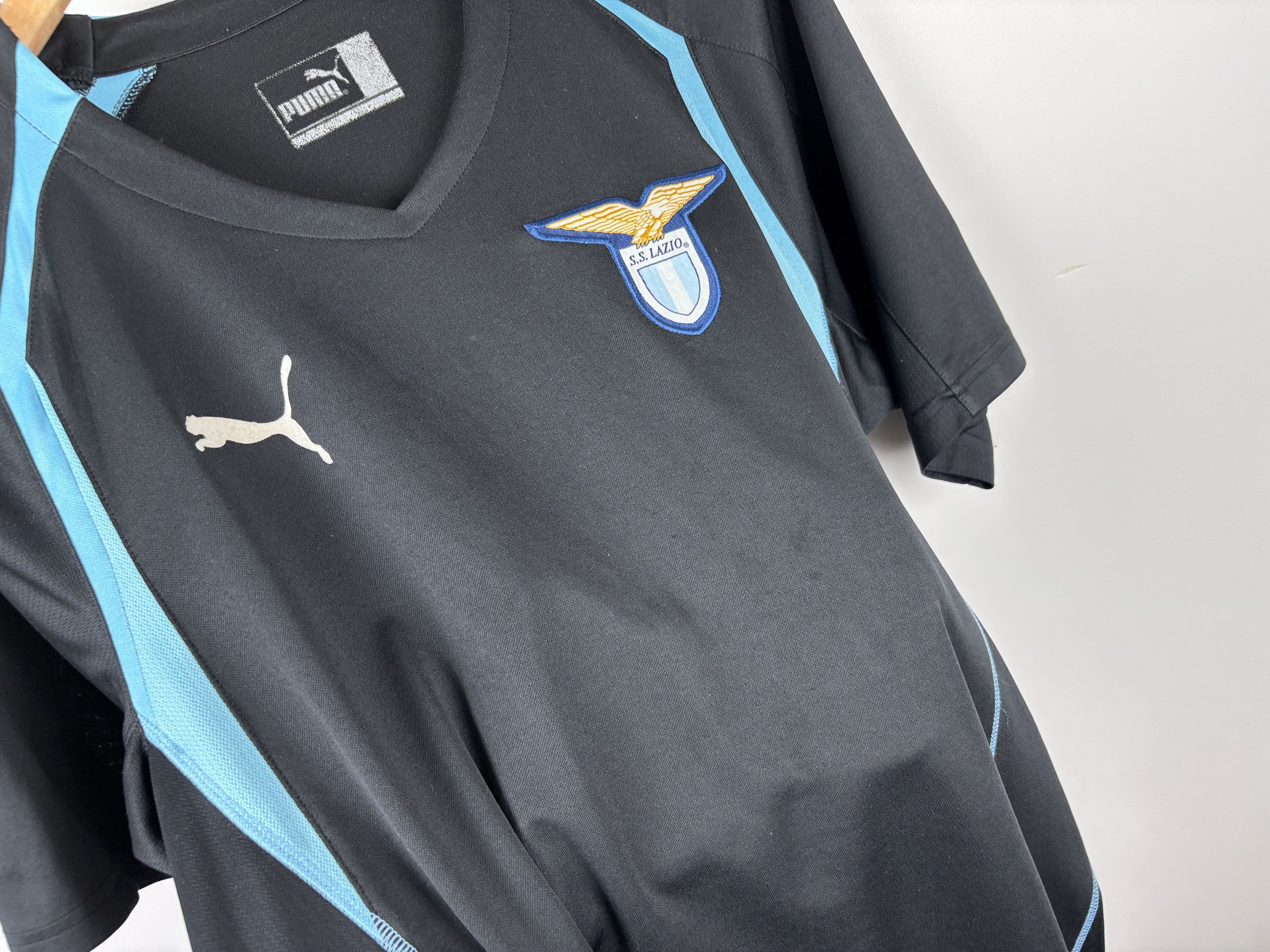 Puma Lazio 2005-06 Away Football Shirt Jersey Puma Mens Size L Size US L / EU 52-54 / 3 - 4 Thumbnail