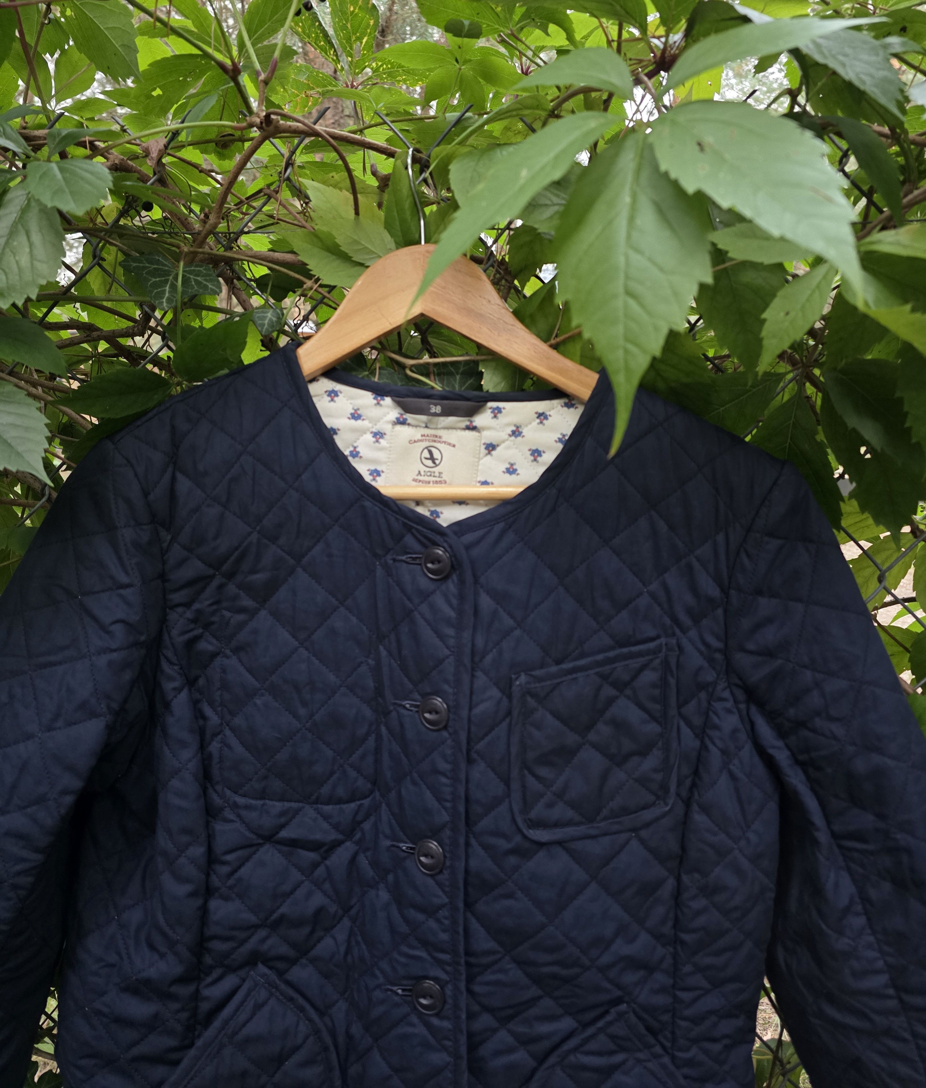 Aigle Aigle women's light jacket S navy Size S / US 4 / IT 40 - 2 Thumbnail