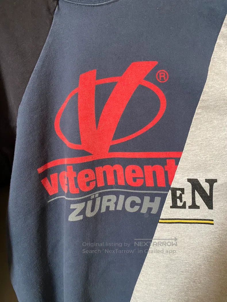 Vetements Vetements Patchwork Long Sleeve Size US M / EU 48-50 / 2 - 2 Thumbnail