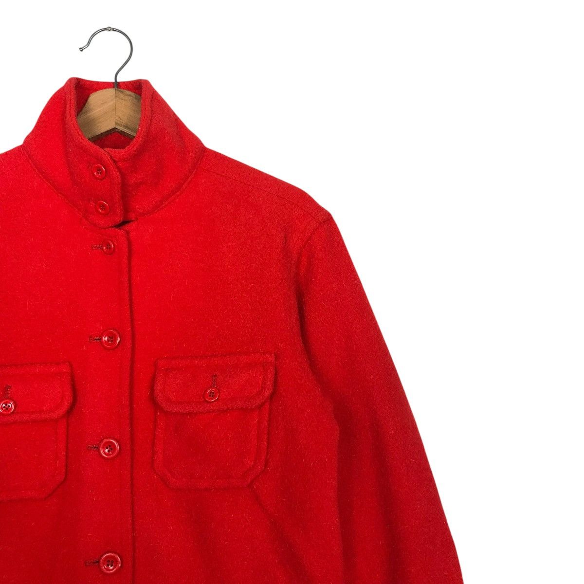 Japanese Brand 🔥VINTAGE WOOL BUTTON JACKET CANDY BOX ISSEY MIYAKE Size US M / EU 48-50 / 2 - 8 Thumbnail