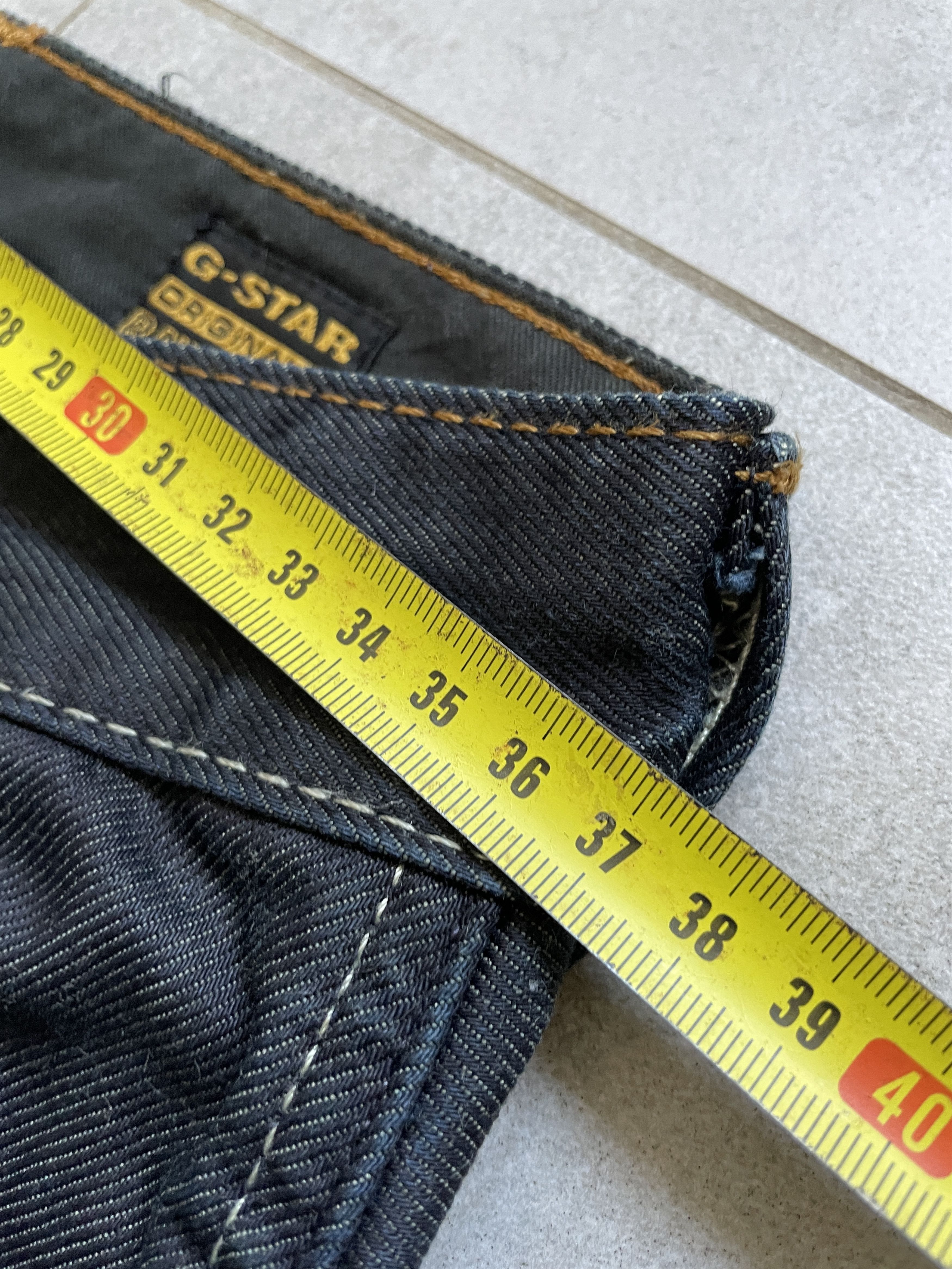 G-Star G-STAR GSTAR RAW DENIM STRAIGHT JEANS JAPANEESE Size US 29 - 10 Thumbnail
