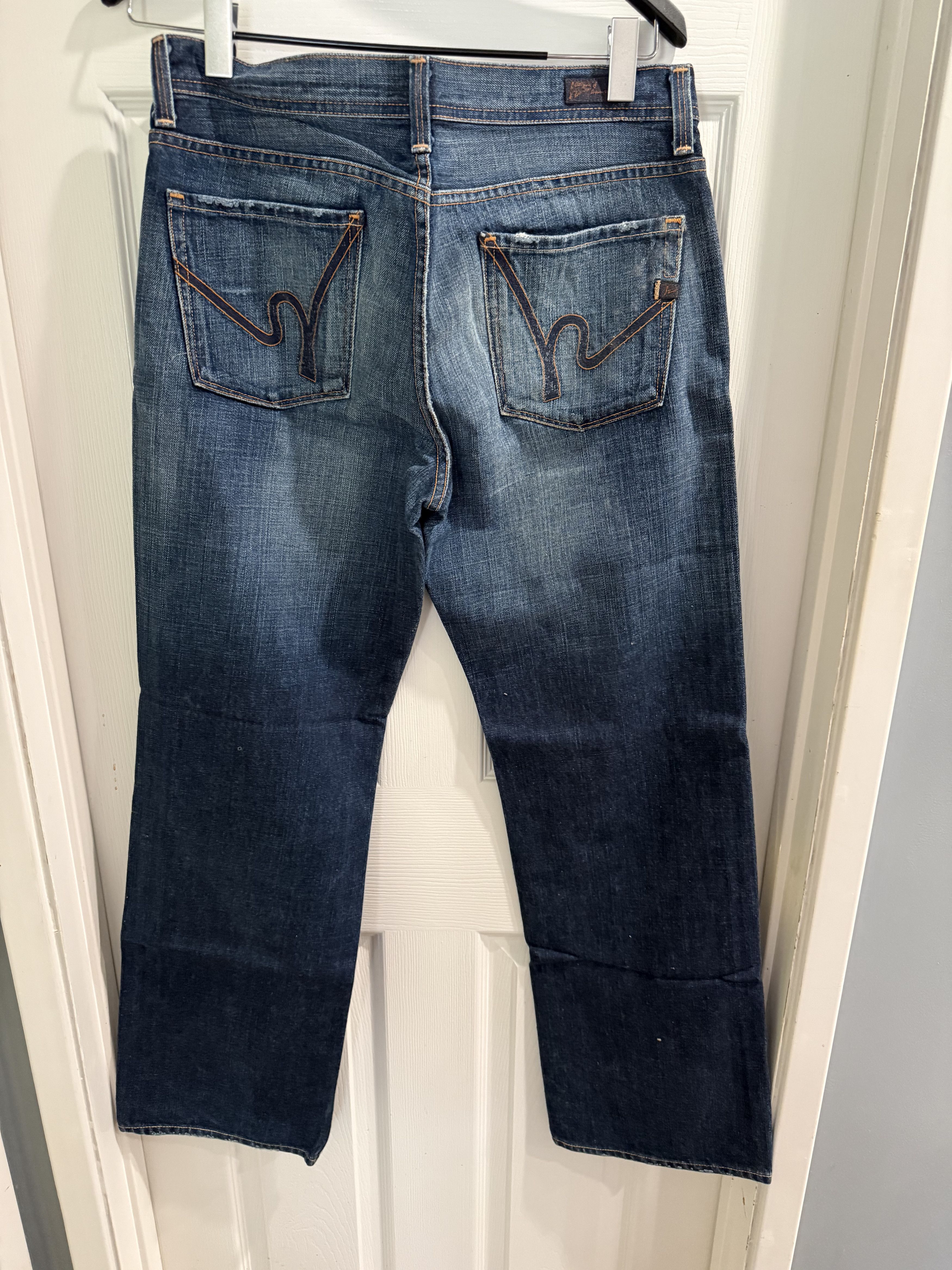 Citizens Of Humanity Evans Relaxed Button Fly 606 Jeans Size US 32 / EU 48 - 2 Thumbnail