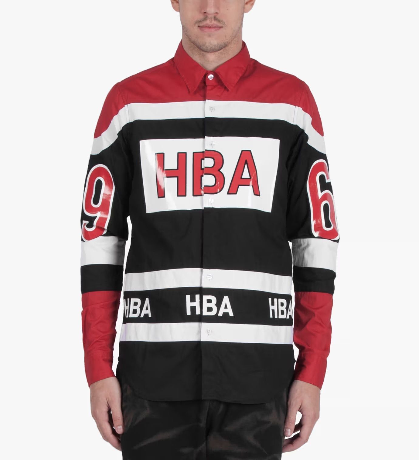 Hood By Air Hood by Air - S/S 14 - 69 Hockey Shirt Size US S / EU 44-46 / 1 - 2 Thumbnail