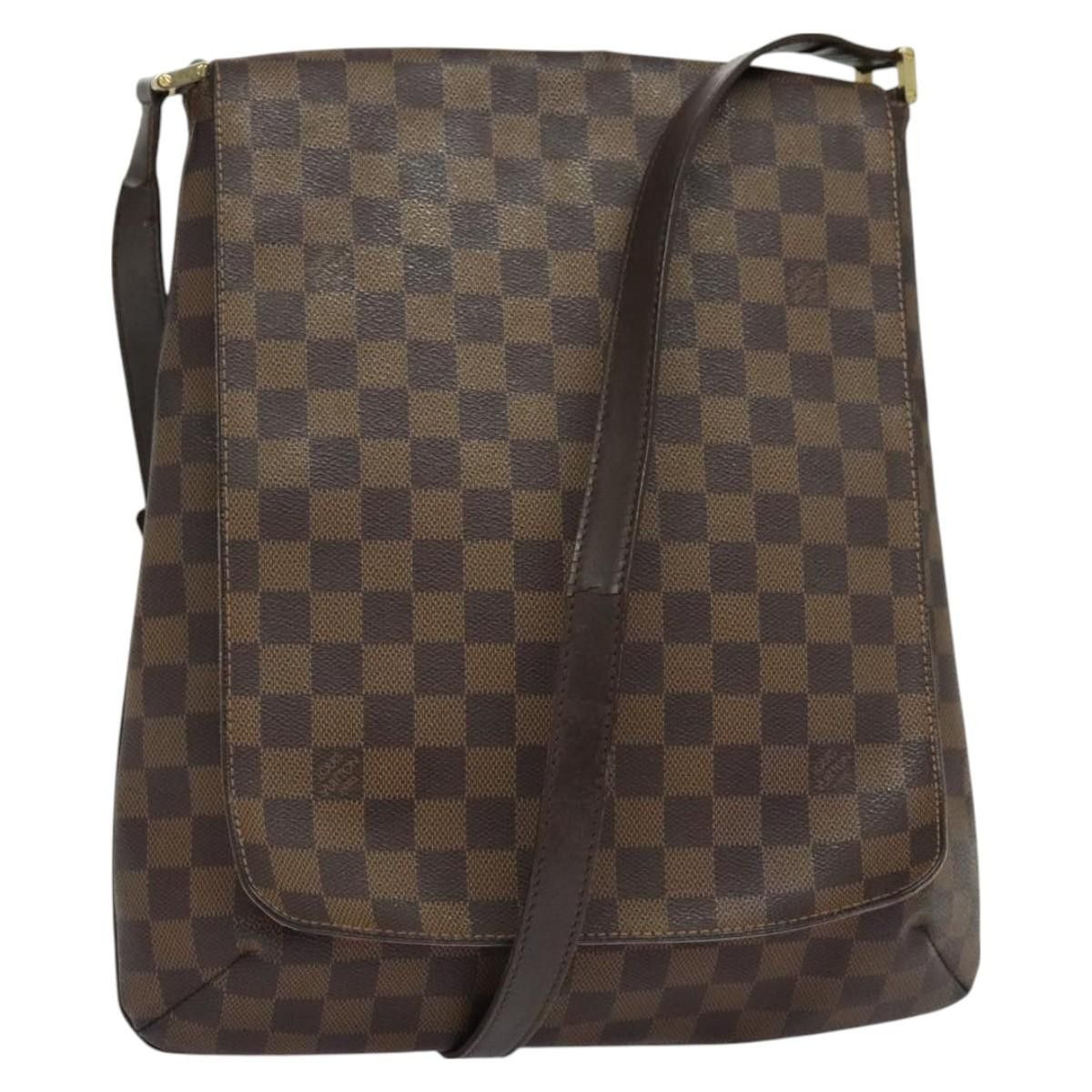 LOUIS VUITTON Damier Ebene Musette Shoulder Bag N51302