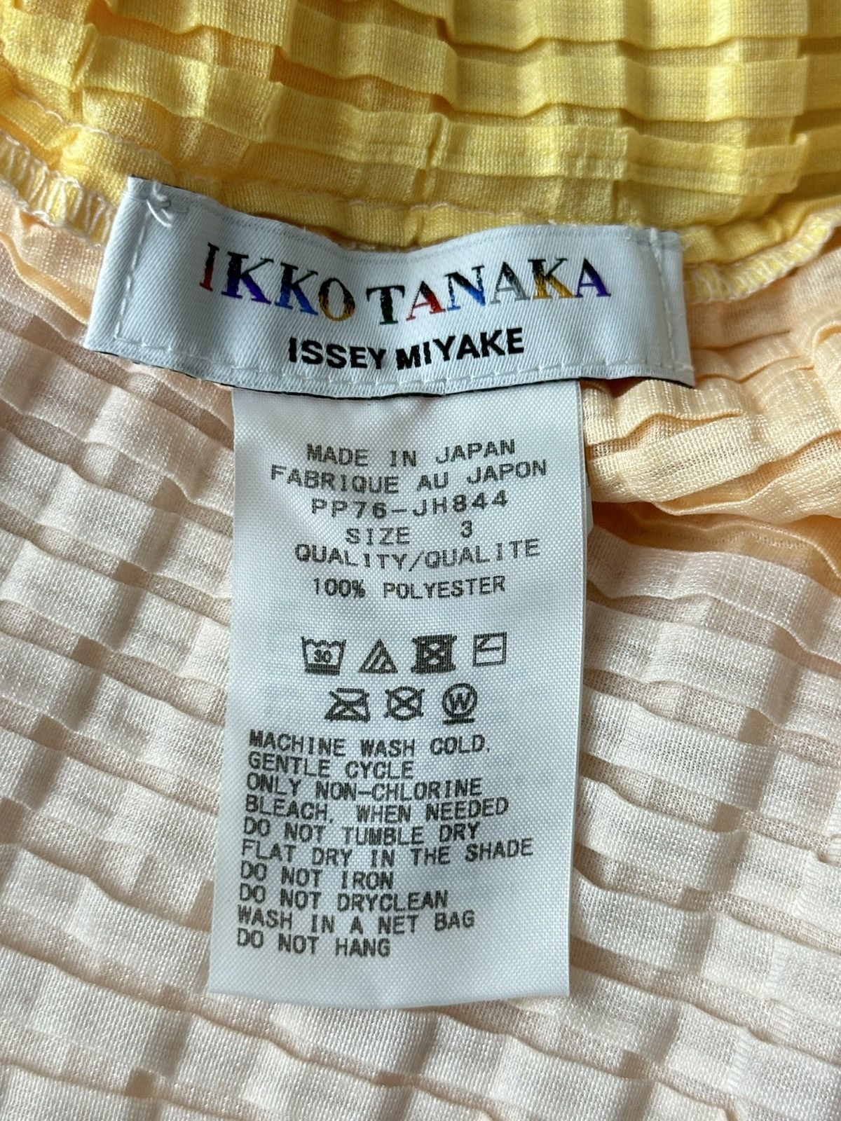 Issey Miyake Ikko tanaka Colorful tofu-grid pleated dress Size L / US 10 / IT 46 - 4 Thumbnail