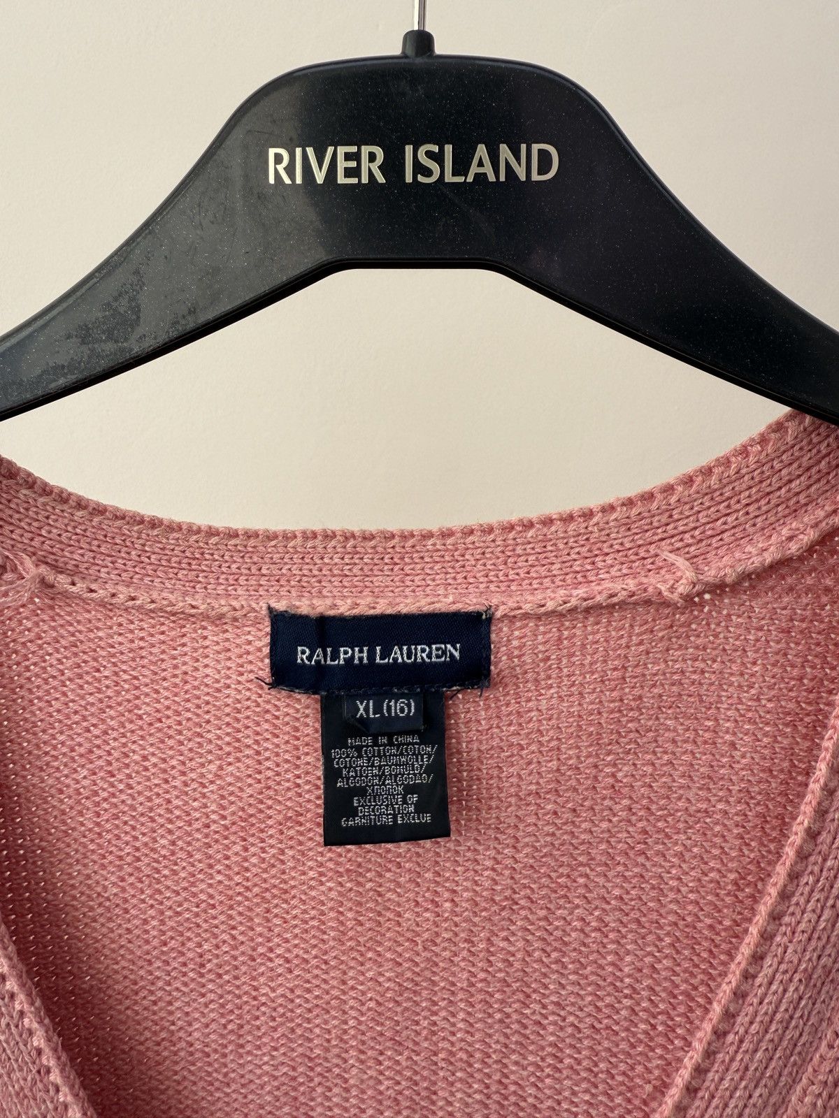 Ralph Lauren Vintage Ralph Lauren Women Pink Knit Button Cardigan Sweater Size S / US 4 / IT 40 - 5 Thumbnail