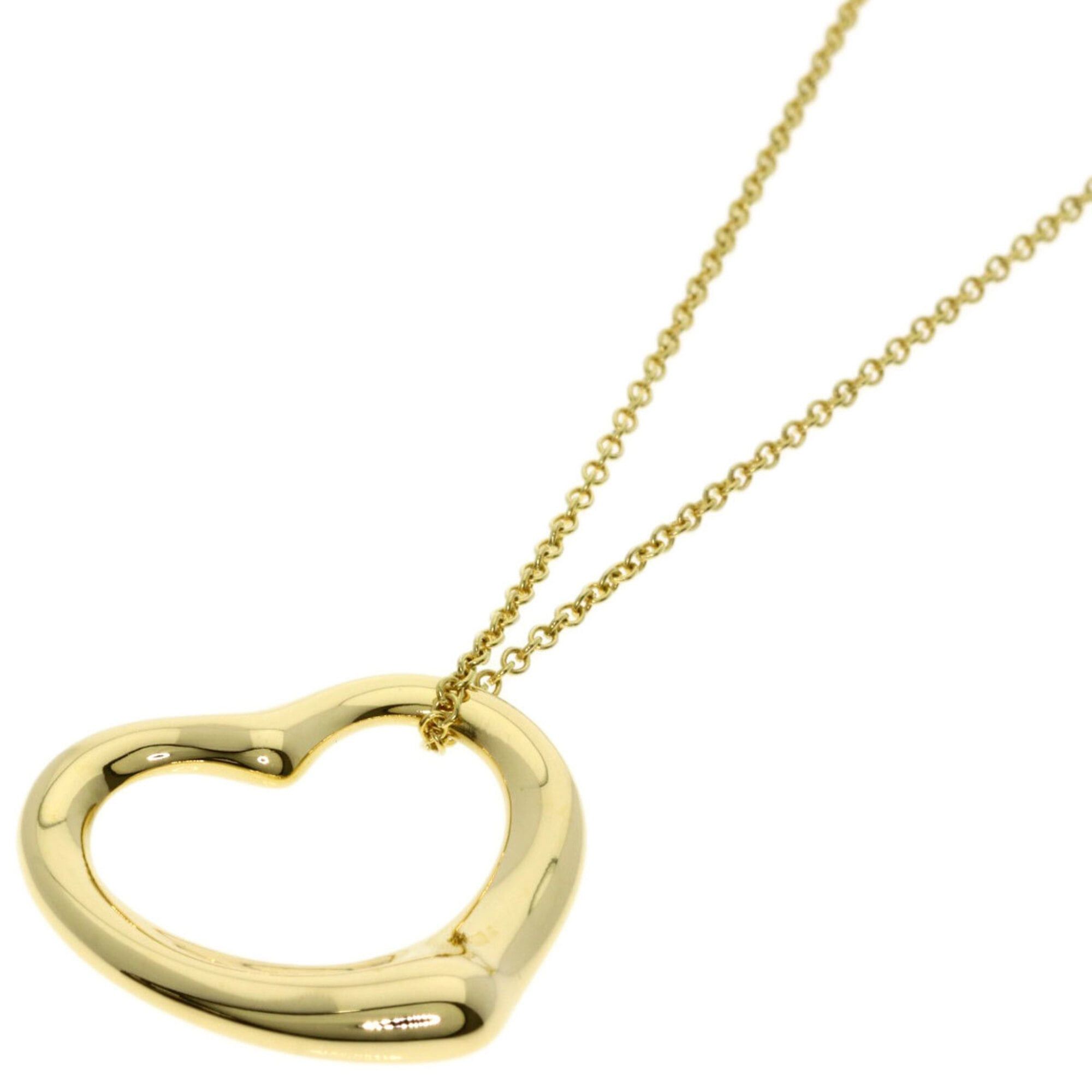 Tiffany & Co. Tiffany & Co. Open Heart Necklace, 18K Yellow Gold, Women's. Size ONE SIZE - 1 Thumbnail