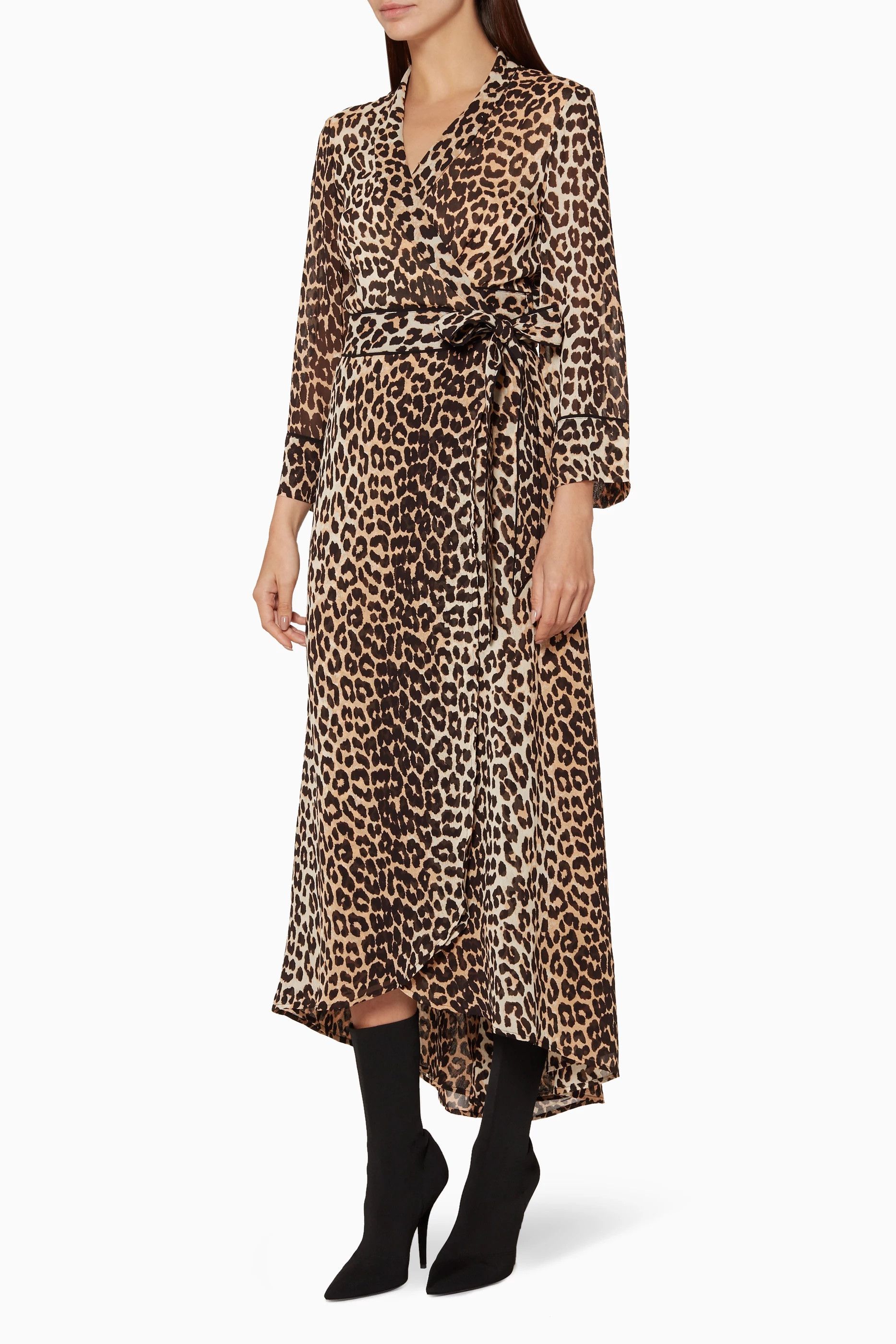 Ganni Ganni Fairfax Georgette Dress Size XS / US 0-2 / IT 36-38 - 1 Thumbnail